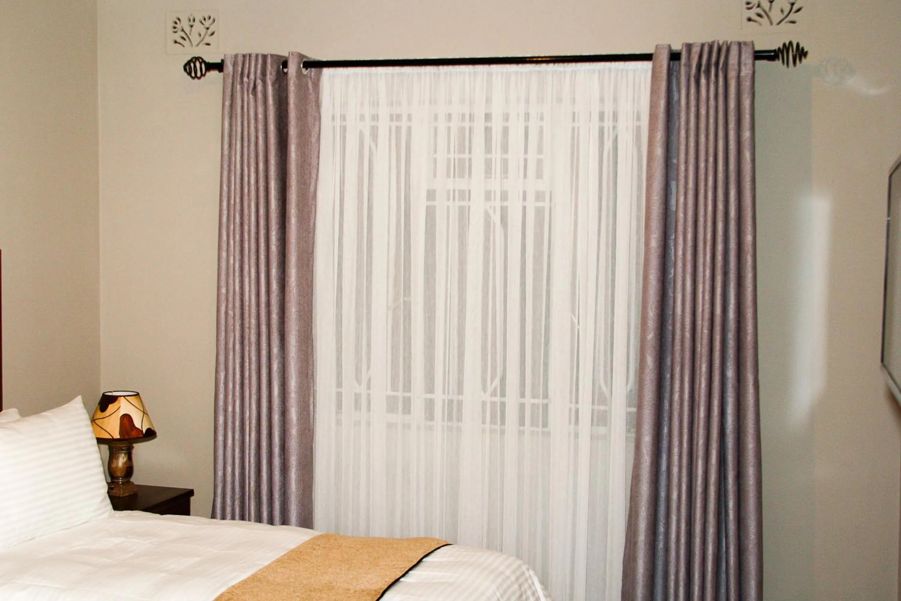 Bed in Sarum Lodge