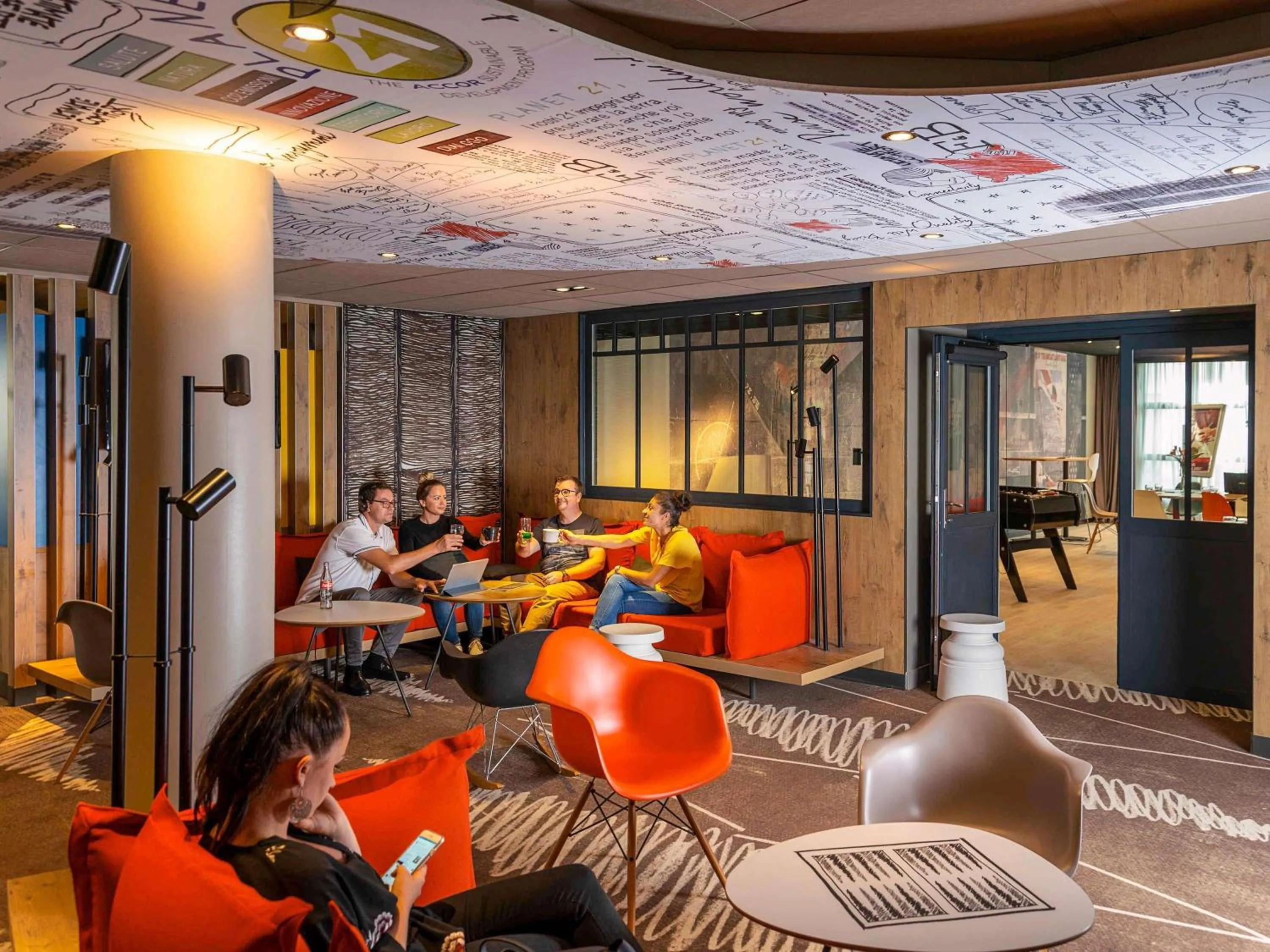 Restaurant/places to eat in ibis Le Havre Centre