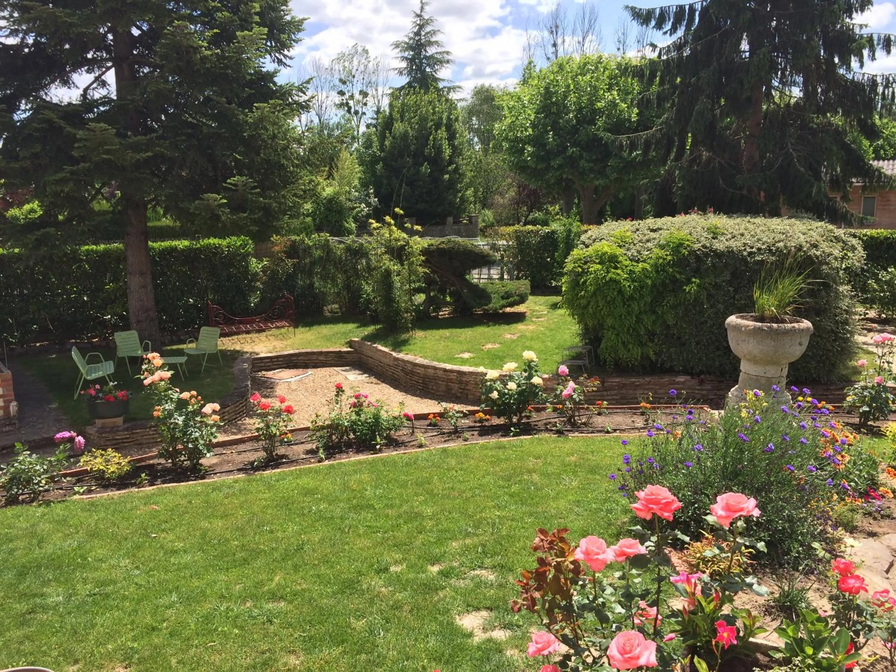Garden in La Noisetiere