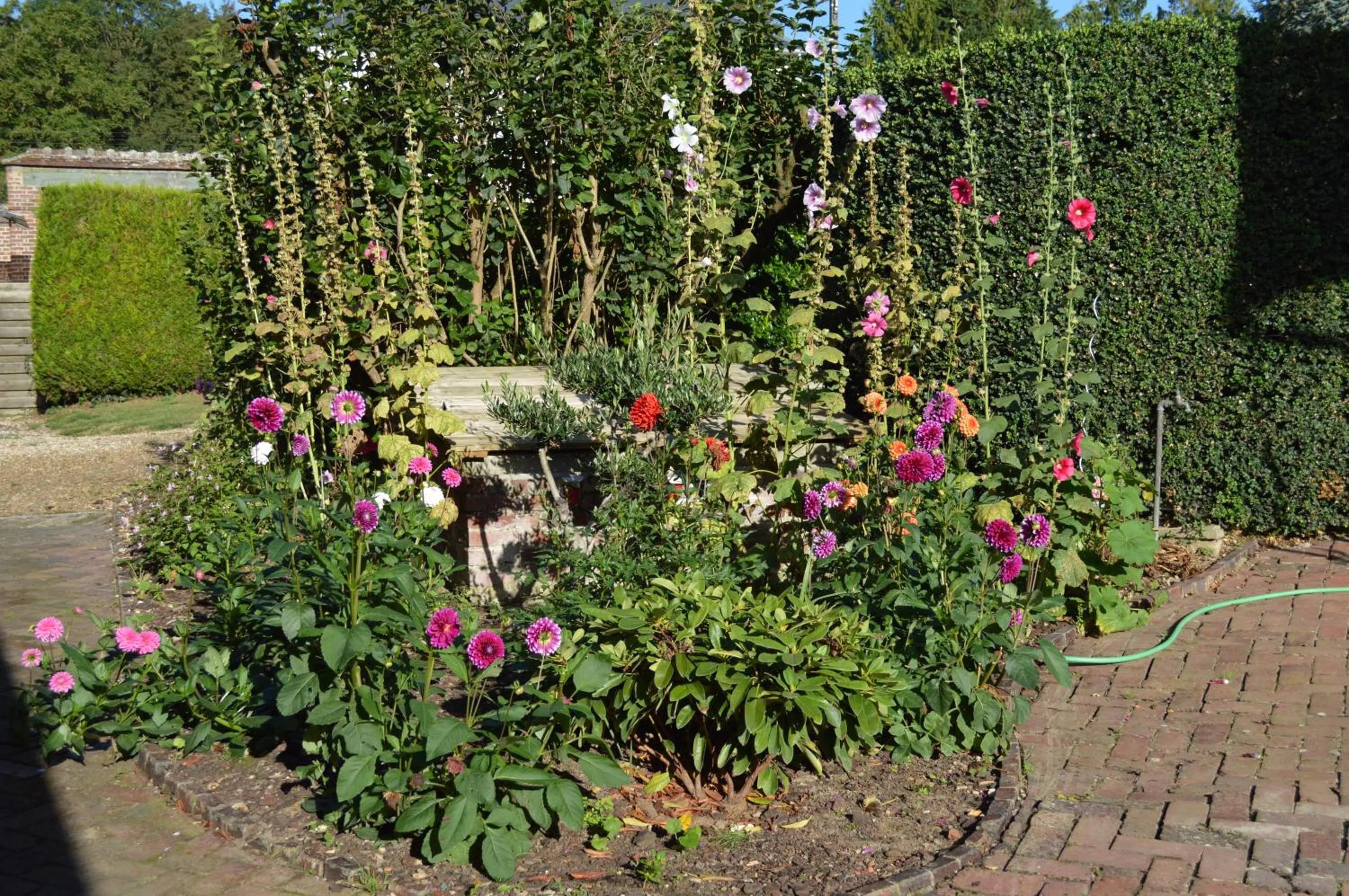 Garden view in Le Beauvaisis