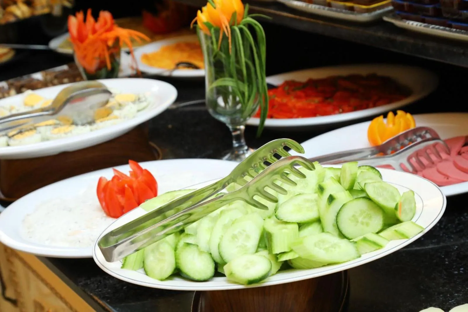 Buffet breakfast in İstasyon Hotel