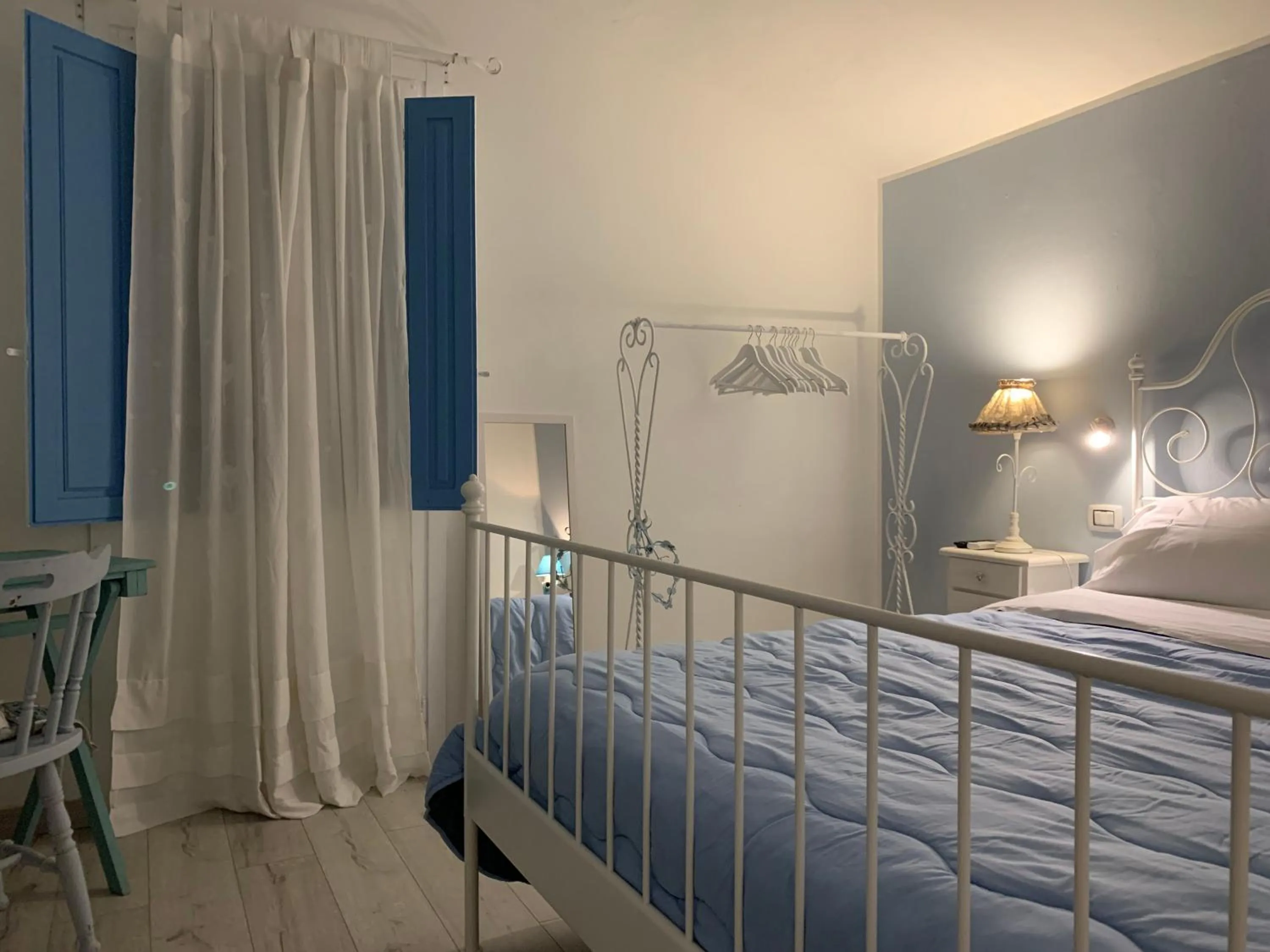 Bed in AGRIB&B Il Pomo d'oro