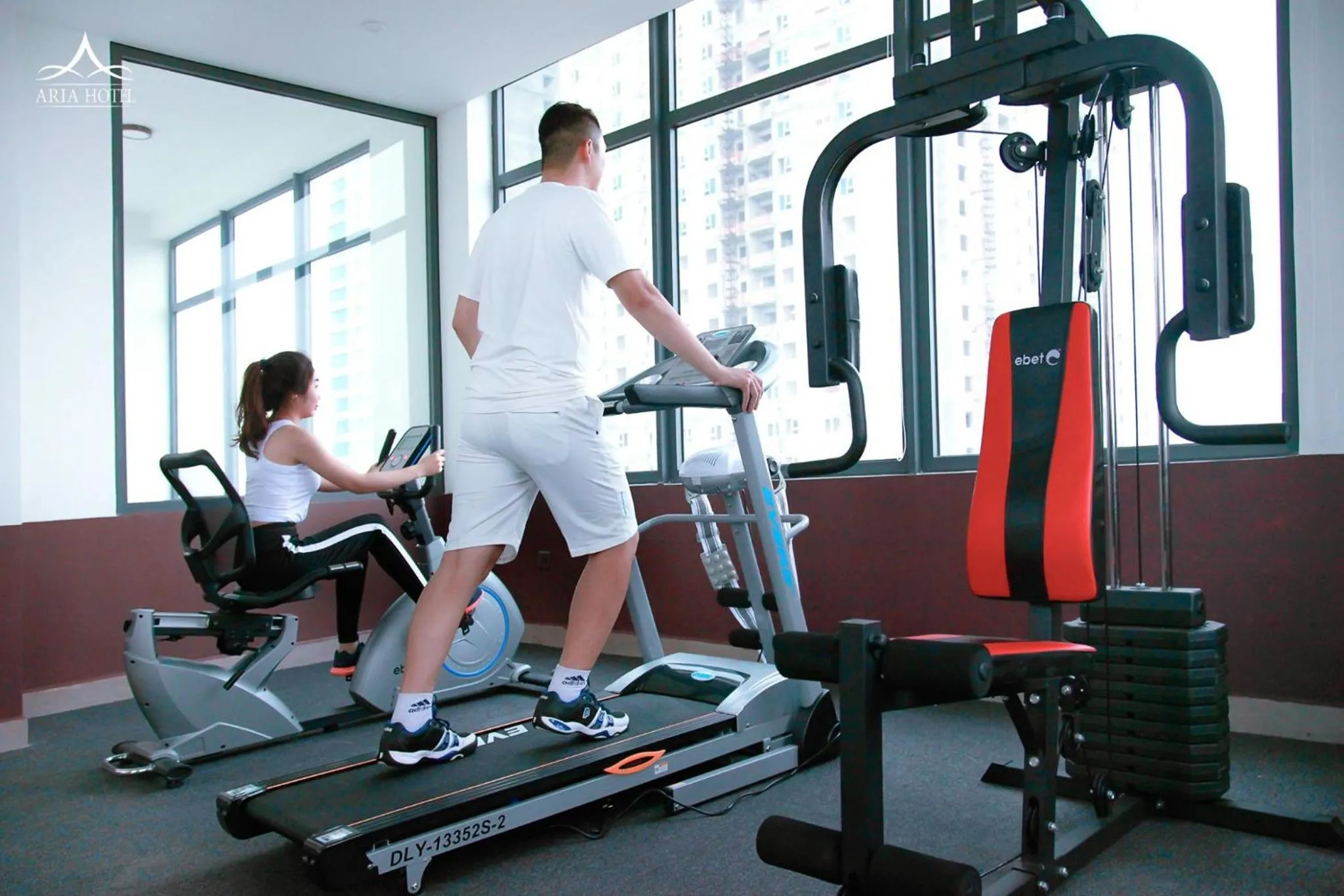 Fitness centre/facilities in Alani Sea View Hotel