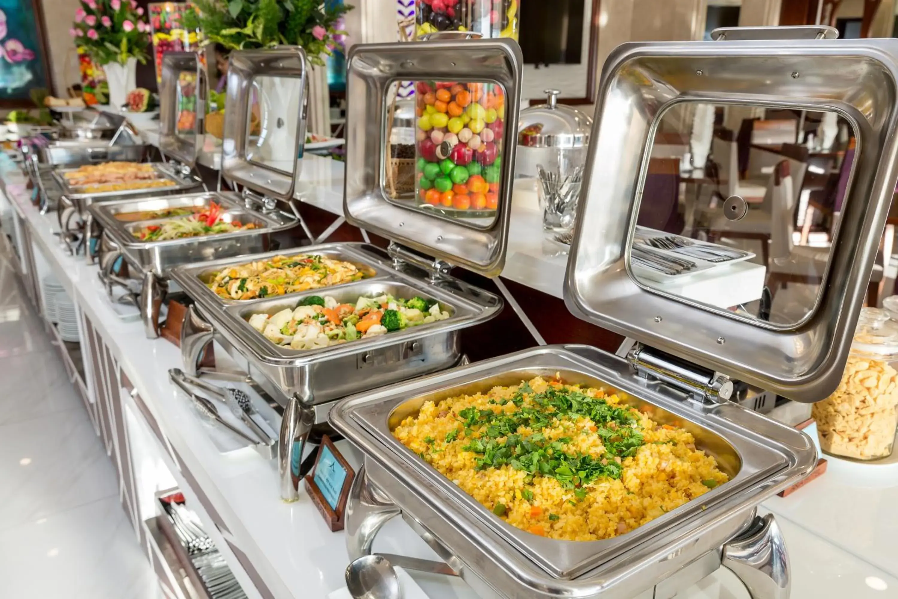 Food and drinks in Alani Sea View Hotel Food and drinks in Alani Sea View Hotel