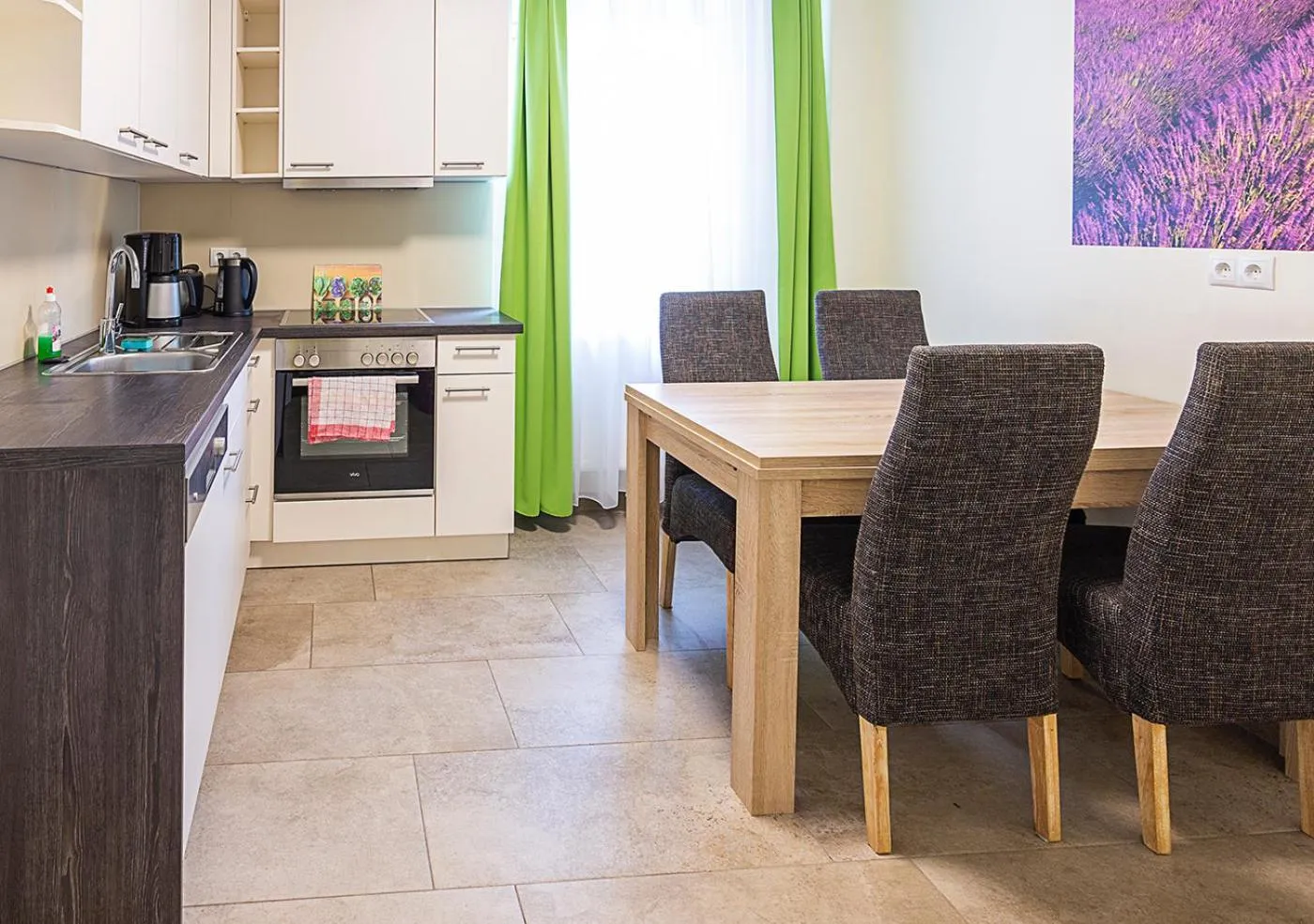 Kitchen or kitchenette in Hotel Restaurant Mühlenhof Bosse