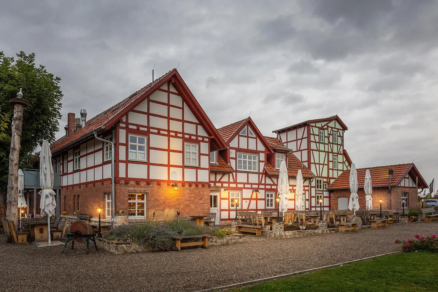 Property building in Hotel Restaurant Mühlenhof Bosse