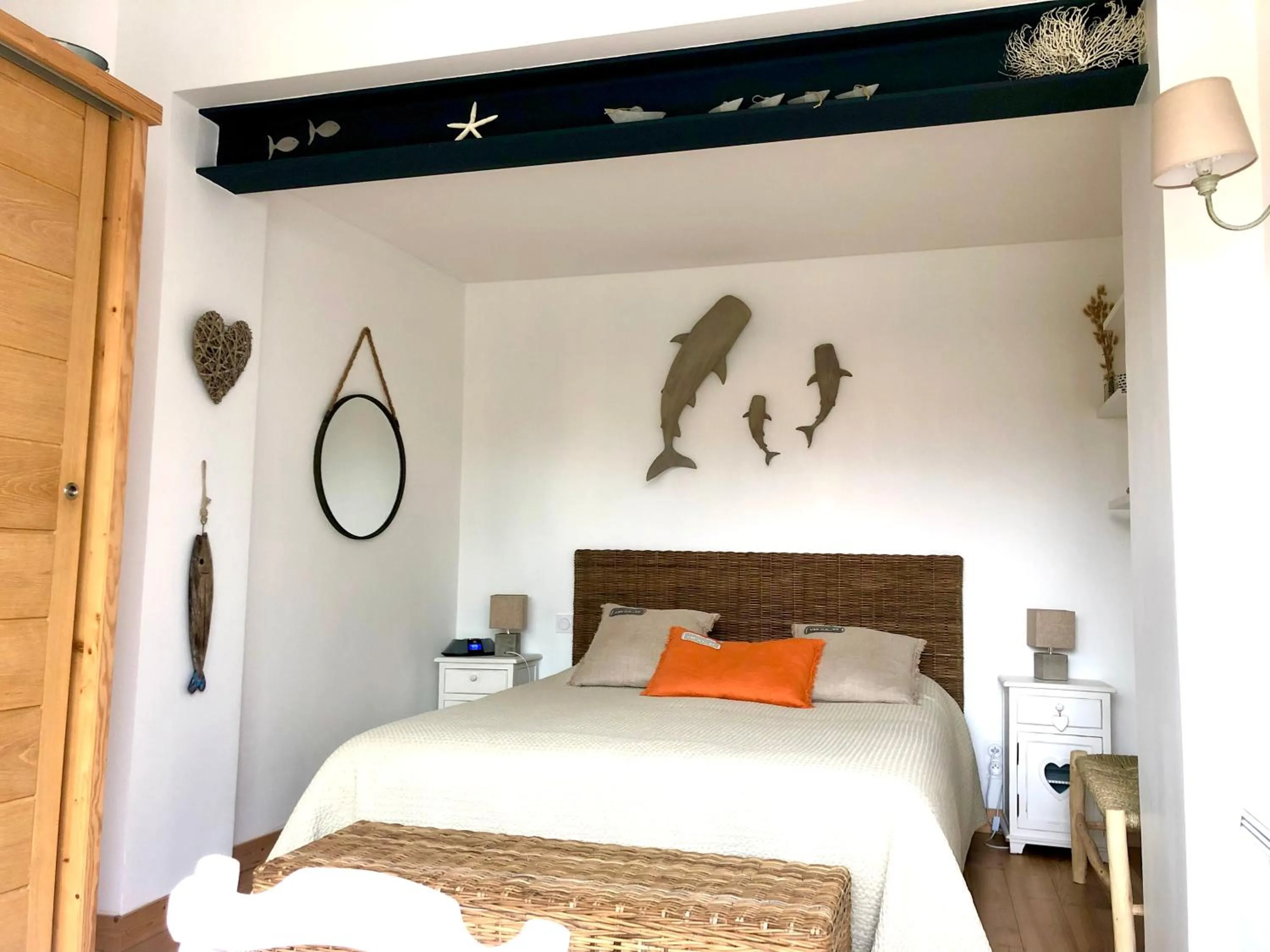 Bed in Villa Pigouille