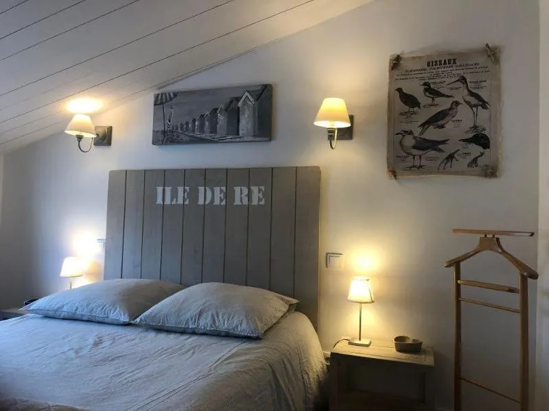 Bed in Villa Pigouille