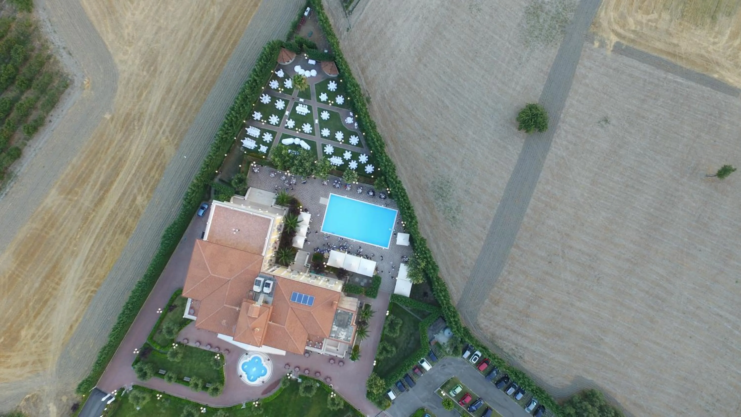 Bird's eye view in Hotel Villa Santa Maria