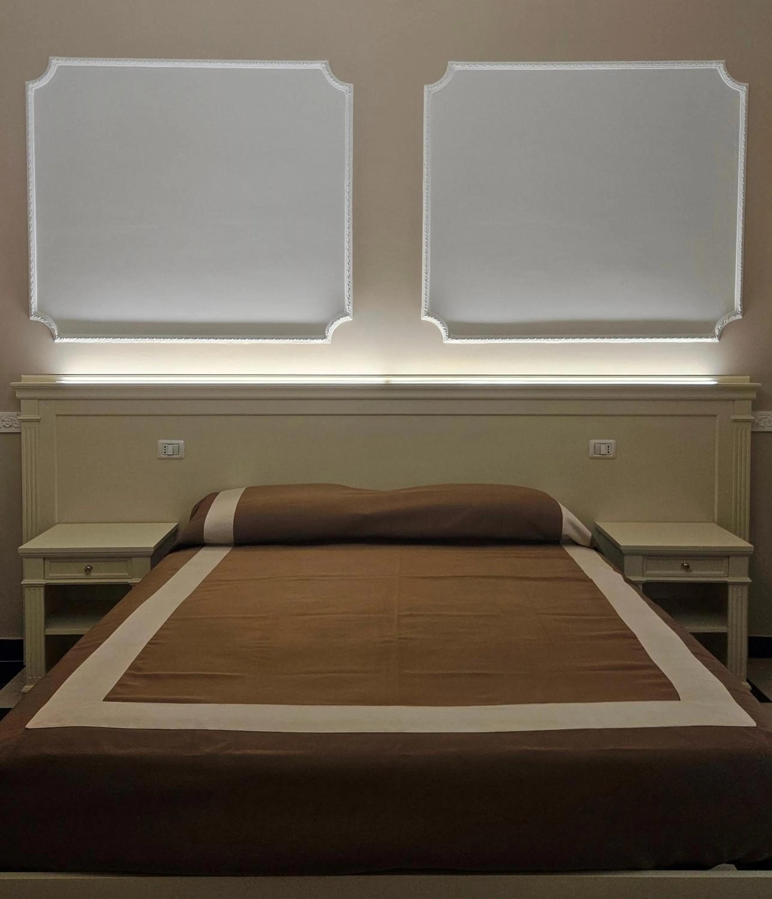 Bed in Hotel Villa Santa Maria