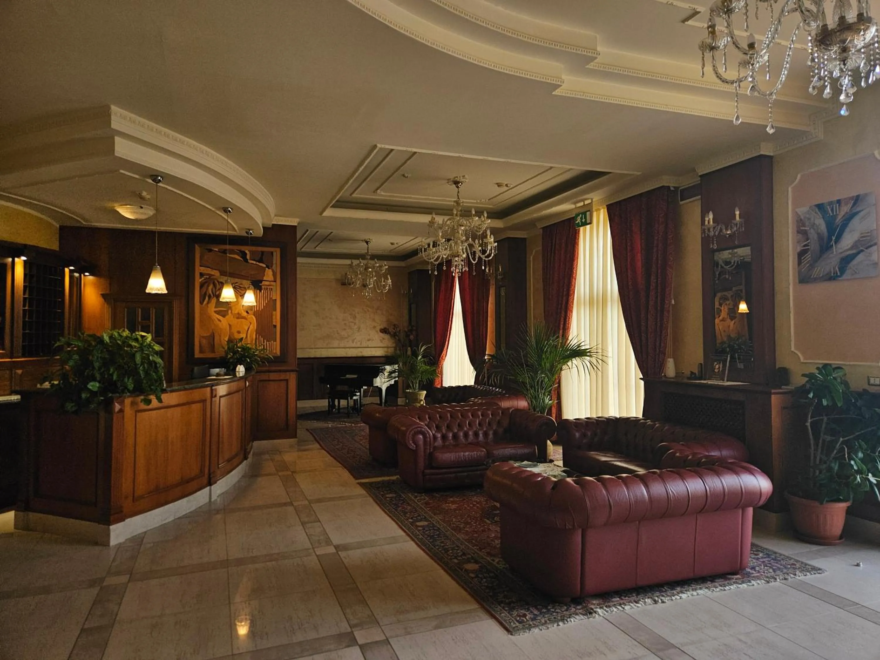 Living room in Hotel Villa Santa Maria
