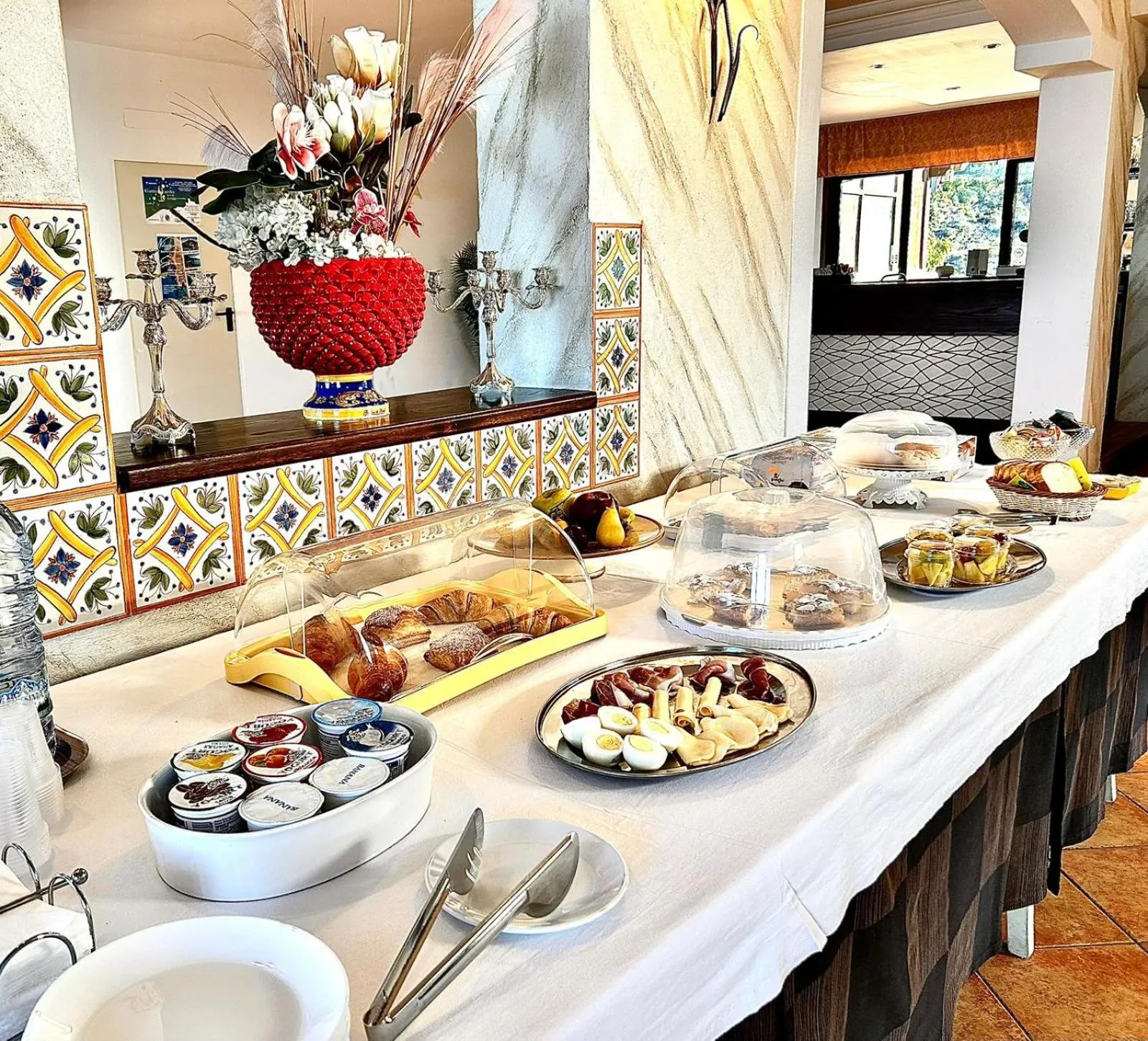 Buffet breakfast in La Collina sul Mare