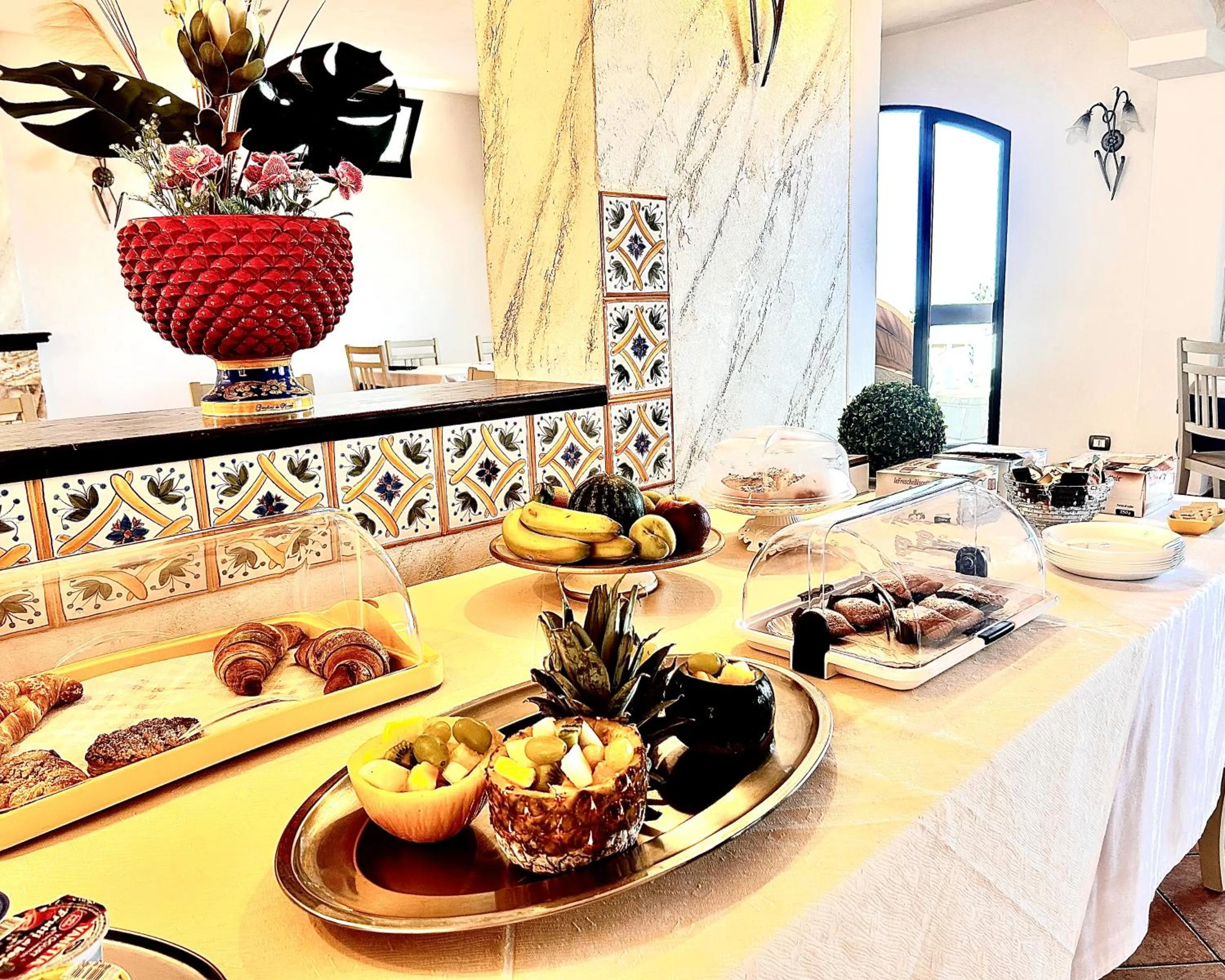 Food and drinks in La Collina sul Mare