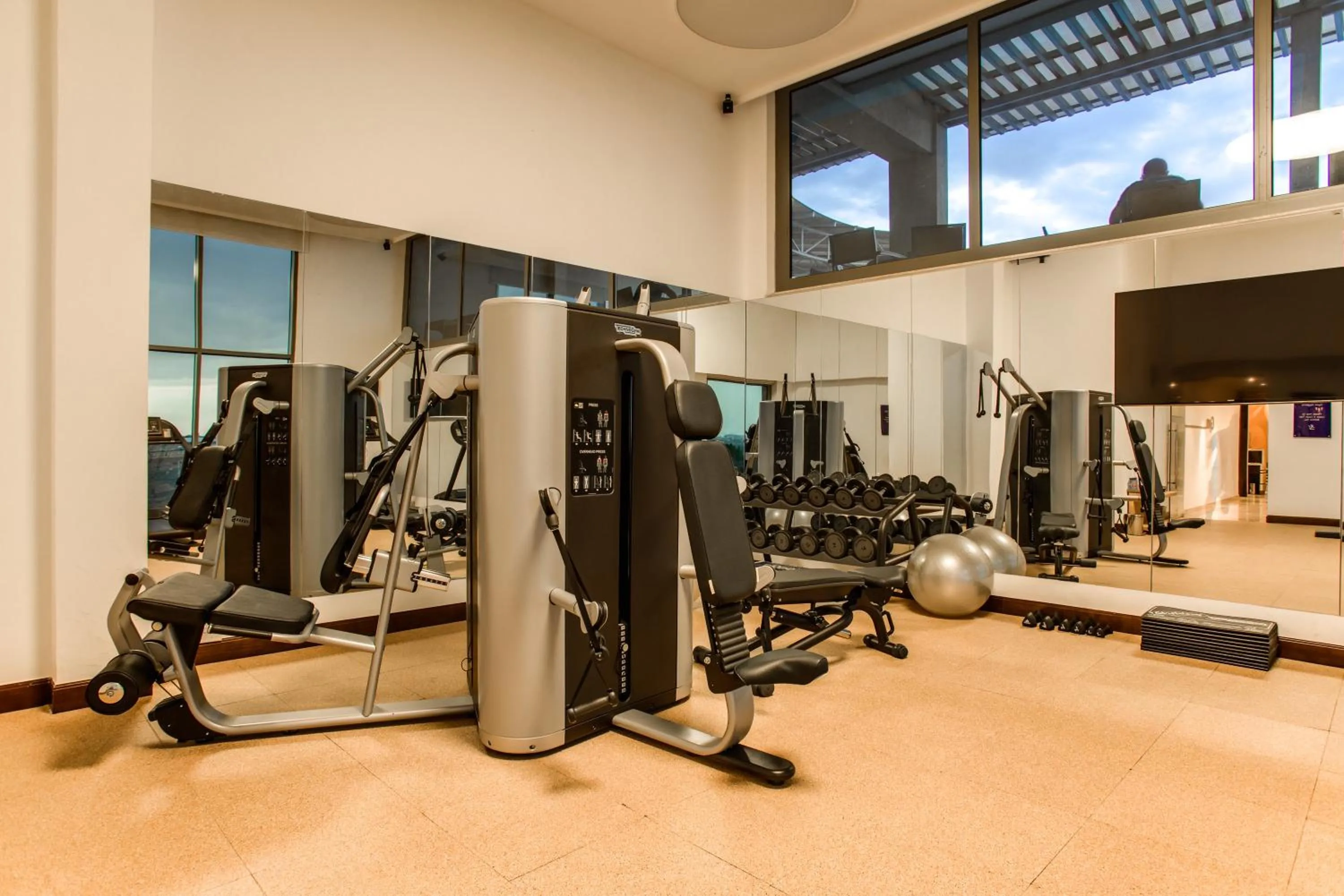 Fitness centre/facilities in Crowne Plaza Nairobi Airport by IHG