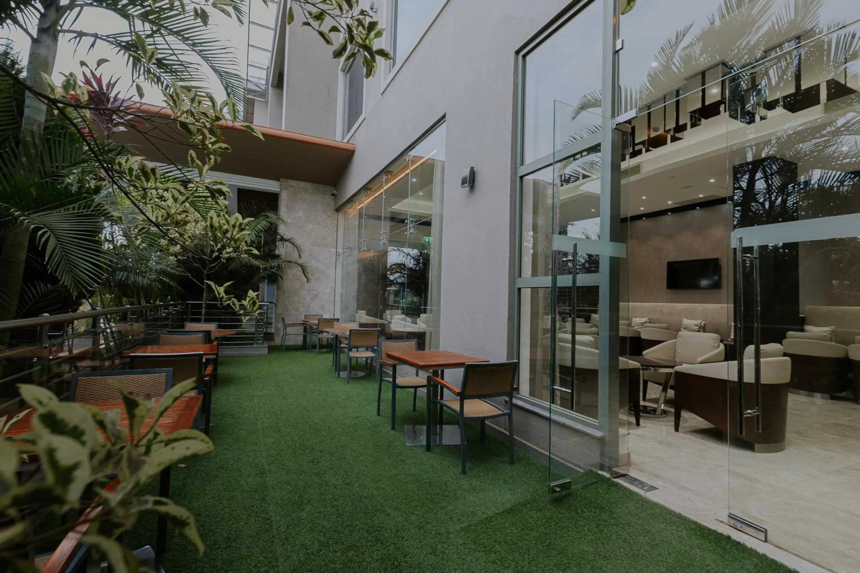 Balcony/Terrace in Crowne Plaza Nairobi Airport by IHG