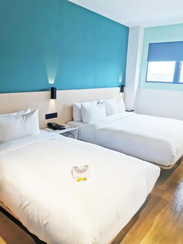 Bed in PACE HOTEL Suzhou Renmin Branch