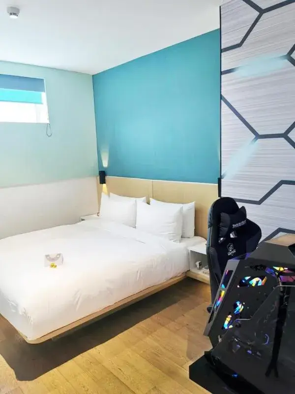 Bed in PACE HOTEL Suzhou Renmin Branch Bed in PACE HOTEL Suzhou Renmin Branch