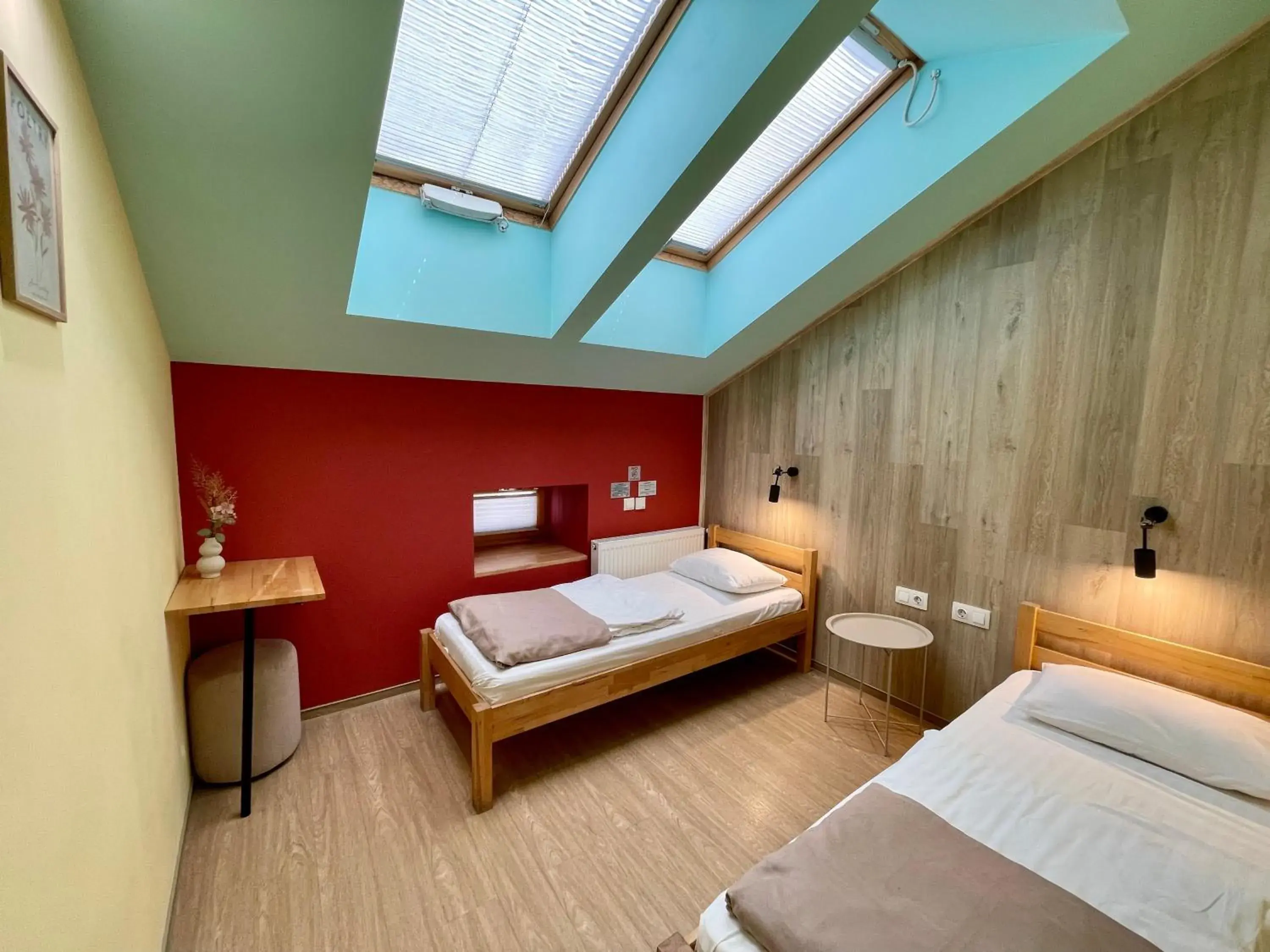 Twin Room in DREAM Hostel Lviv Twin Room in DREAM Hostel Lviv