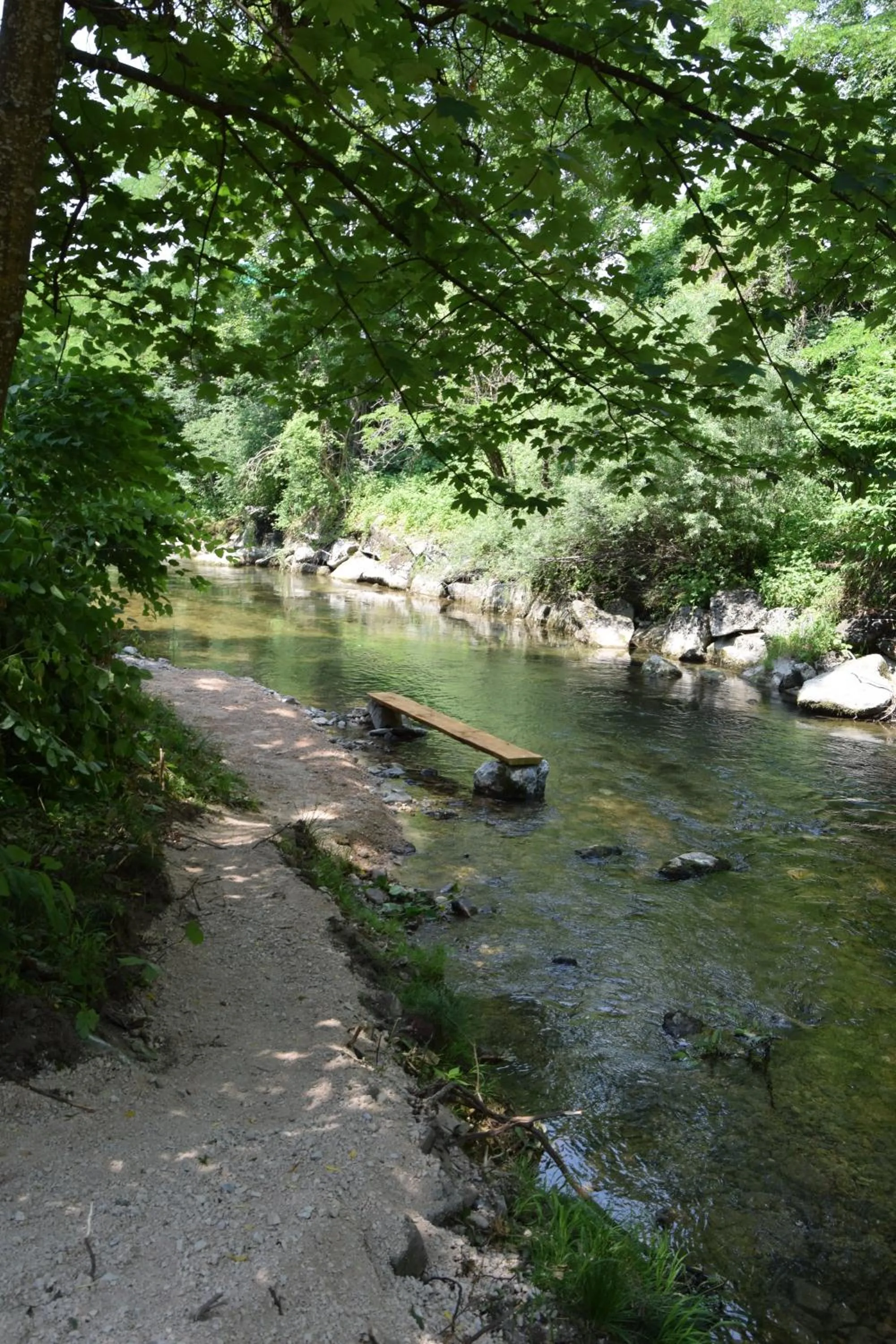 River view in Landgasthof Steinmühl Hofbauer Frühstückspension und Campingplatz