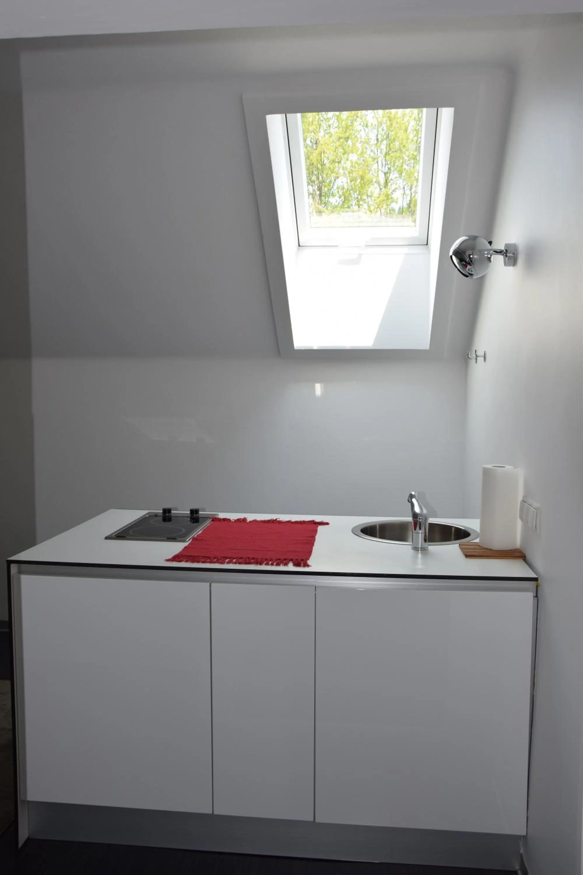 Kitchen or kitchenette in Landgasthof Steinmühl Hofbauer Frühstückspension und Campingplatz