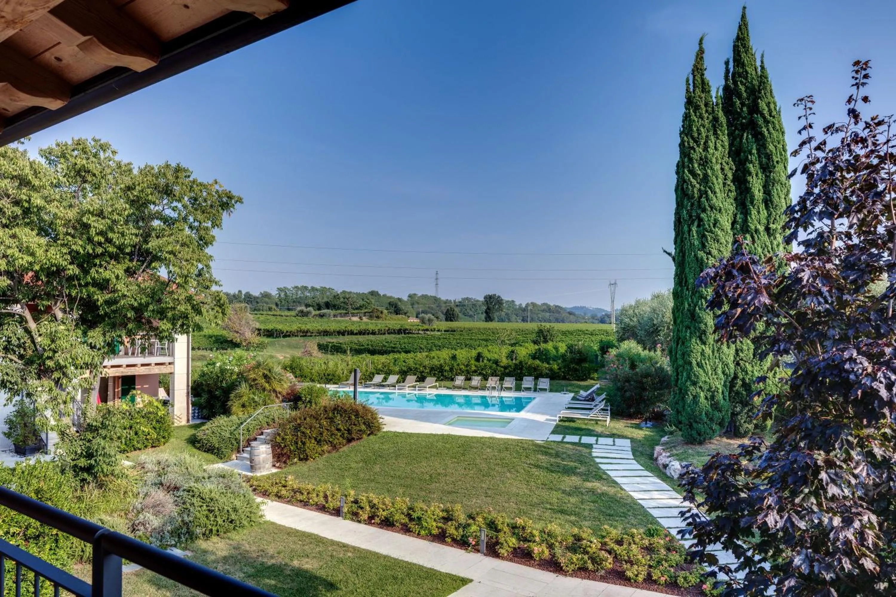 Swimming pool in Tenuta di Palú