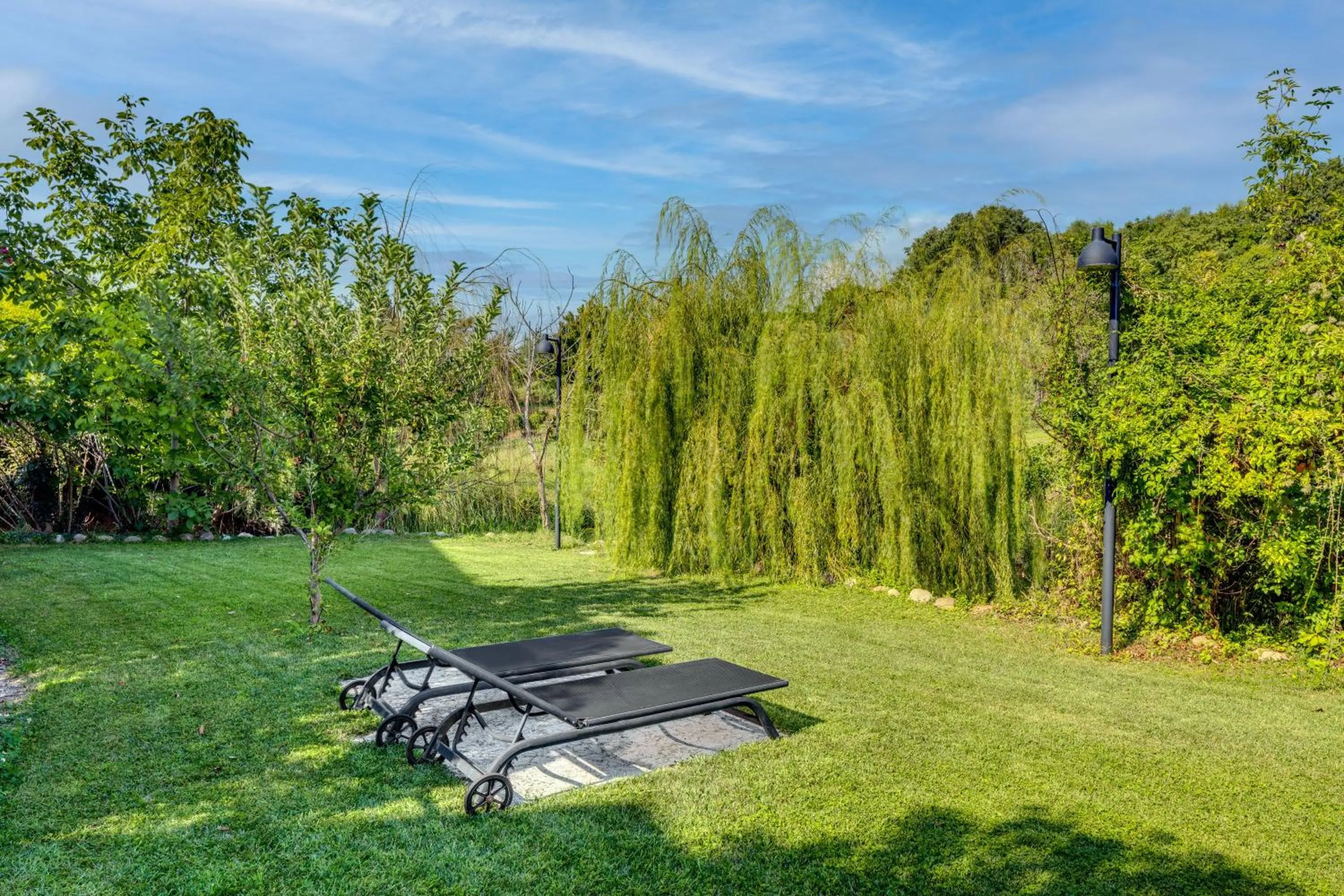 Garden view in Tenuta di Palú