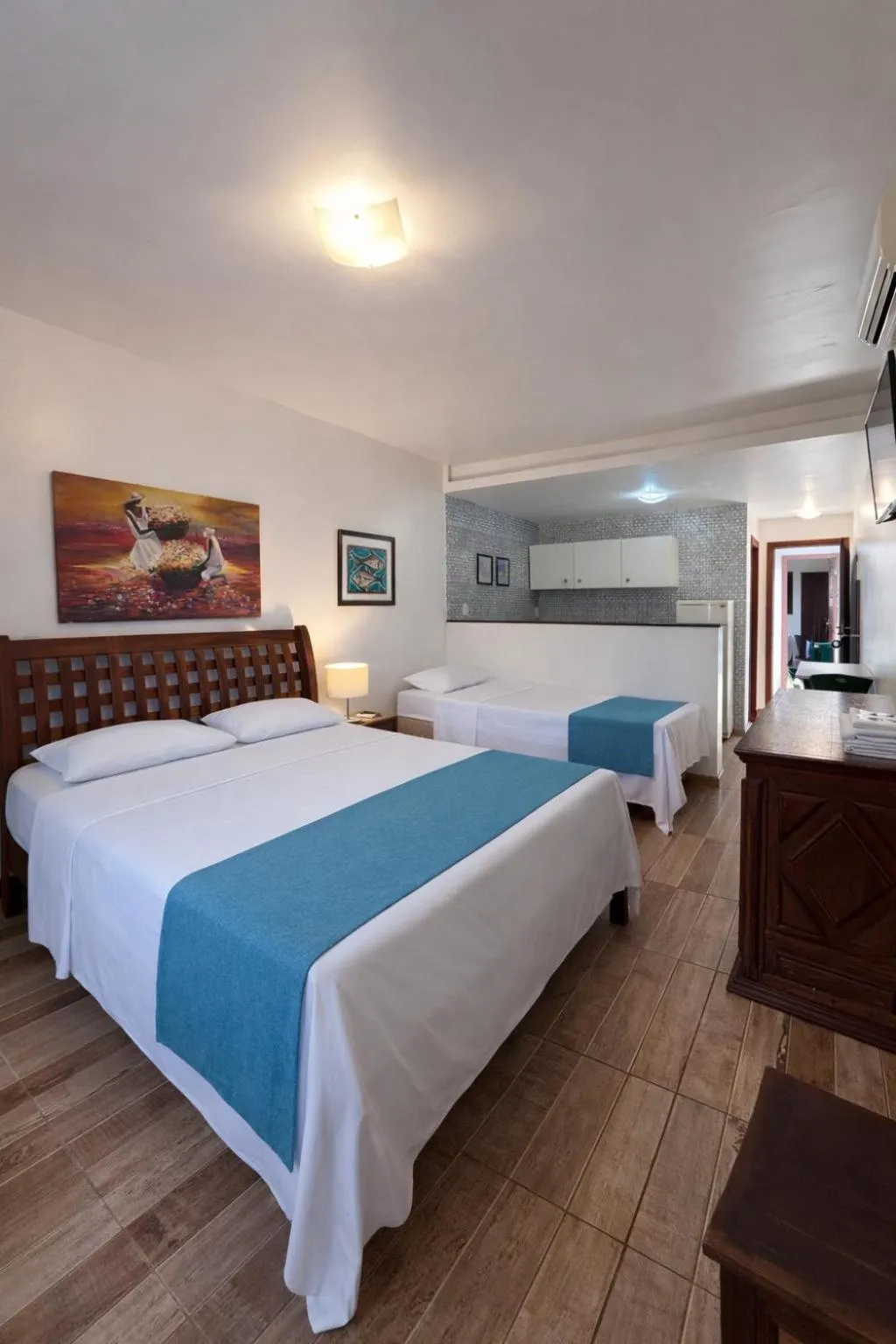 Bed in Estalagem 11 Suites