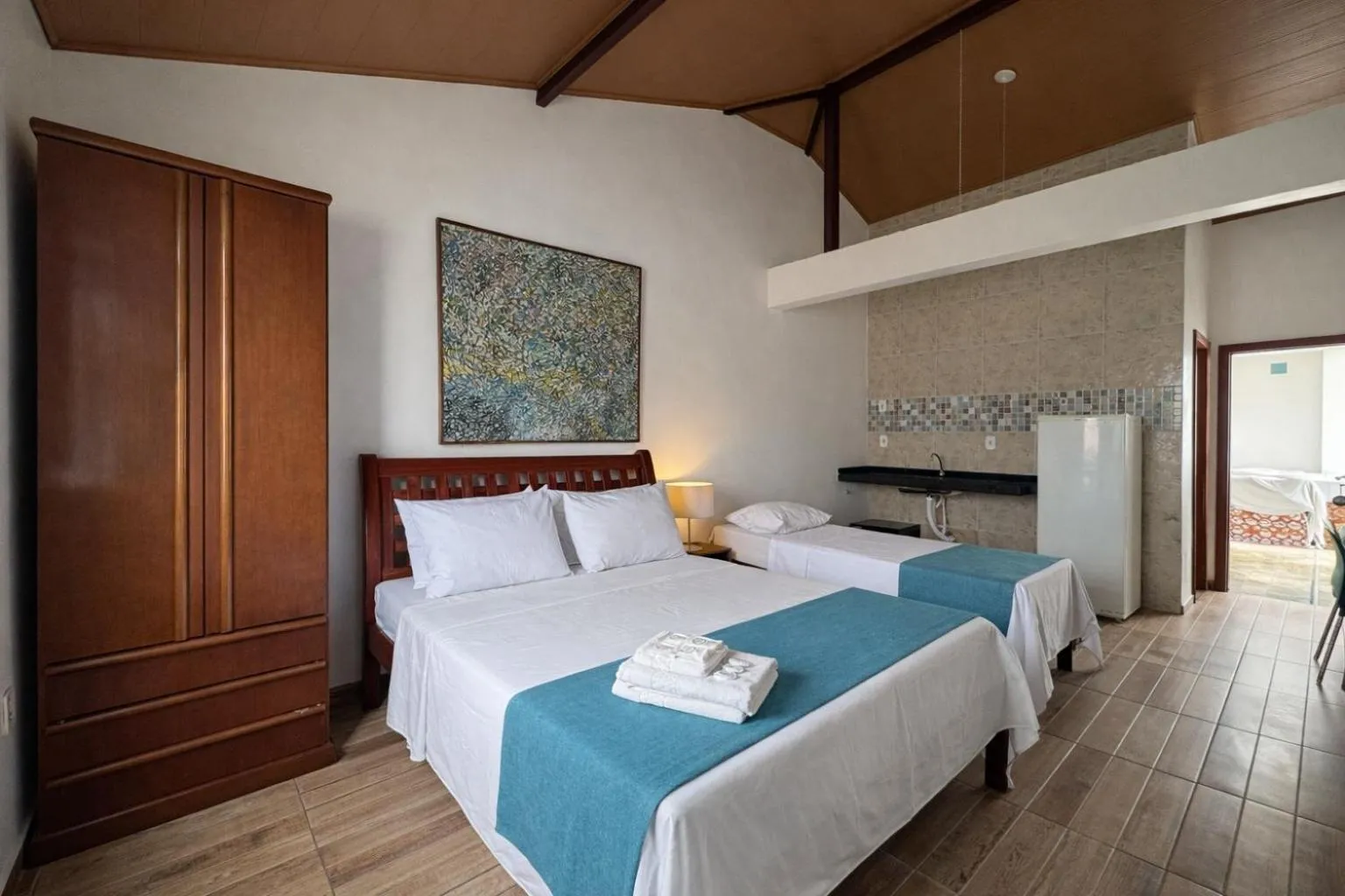 Bed in Estalagem 11 Suites