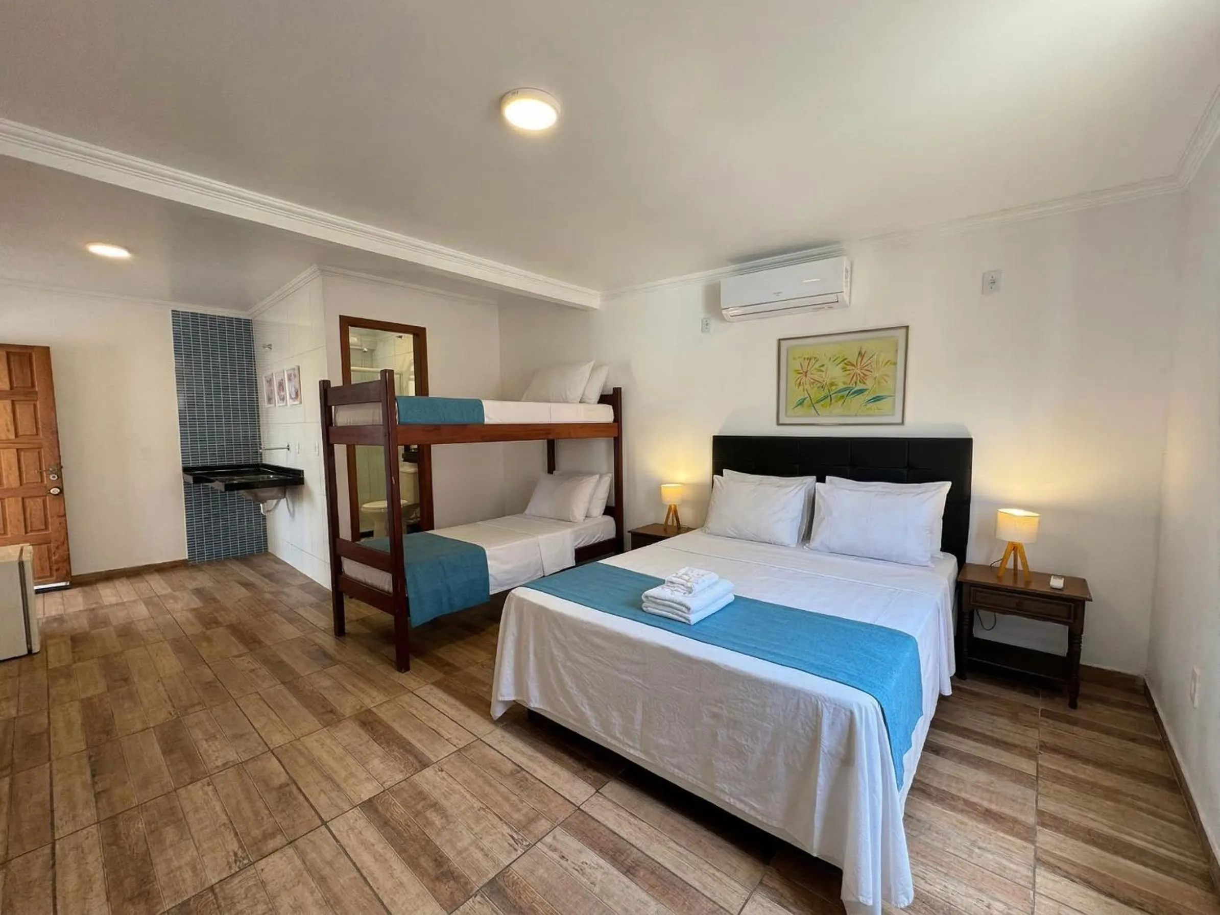 Bed in Estalagem 11 Suites