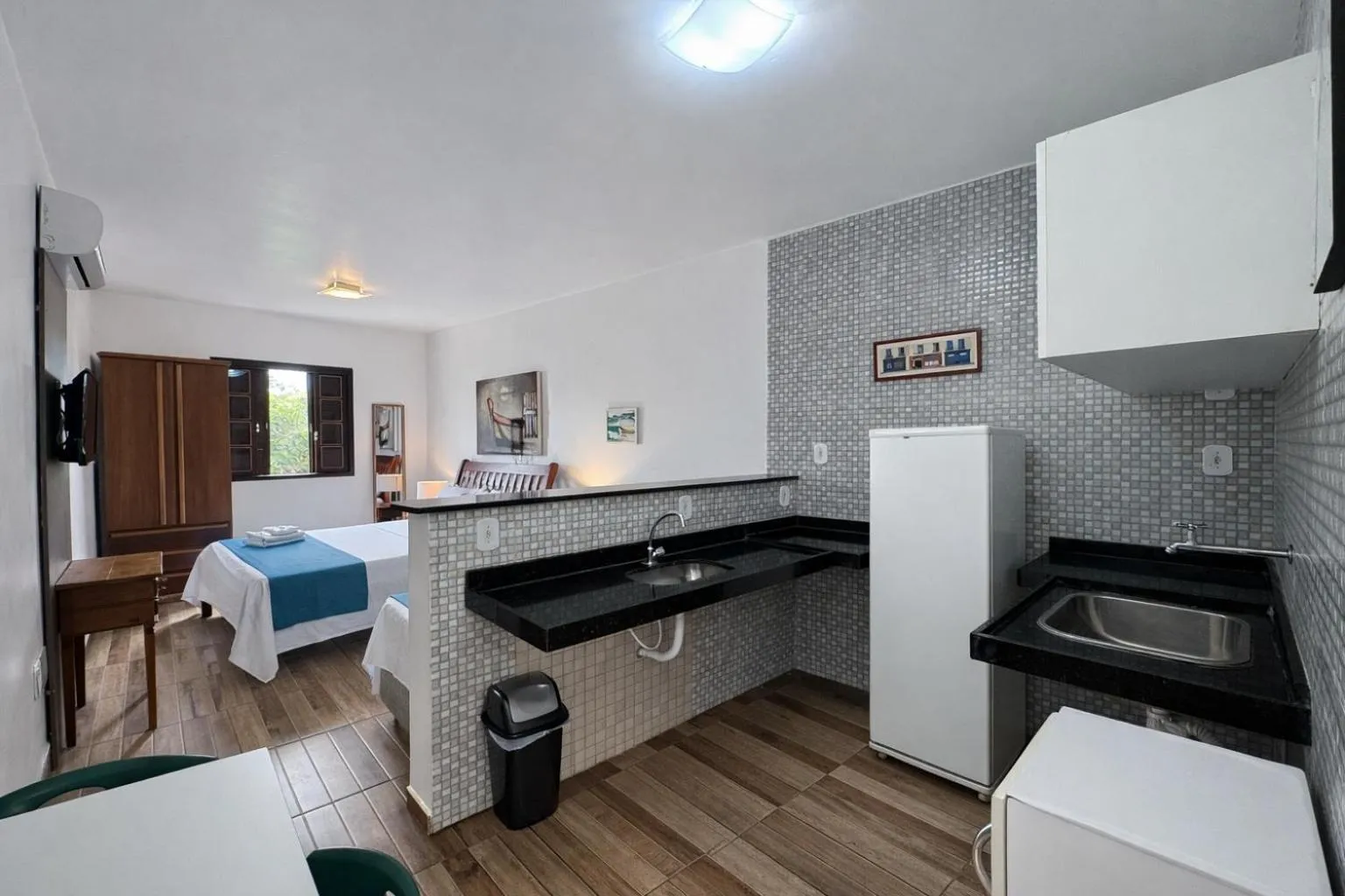 Bed in Estalagem 11 Suites