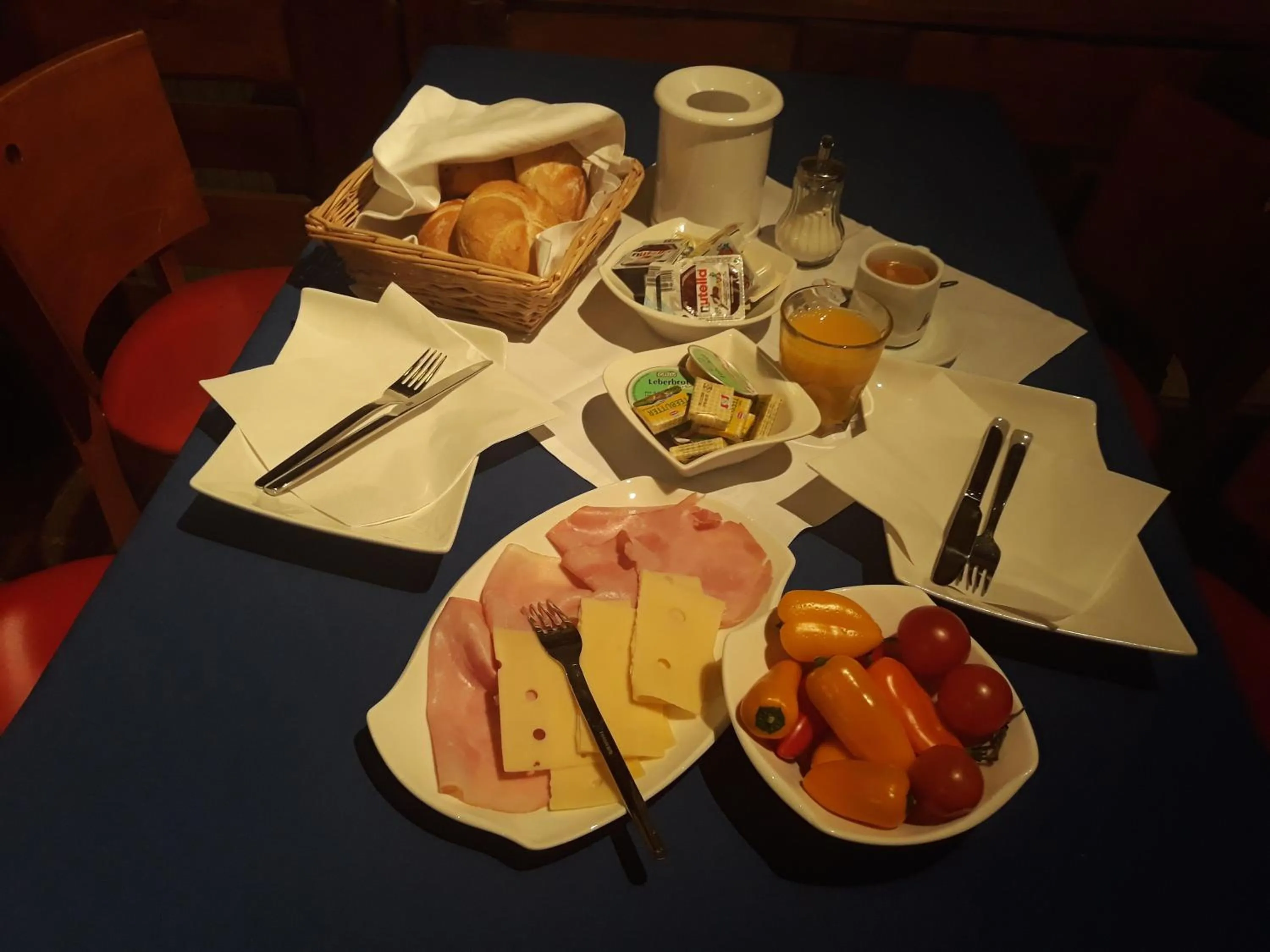 Breakfast in Pension Waldesruh