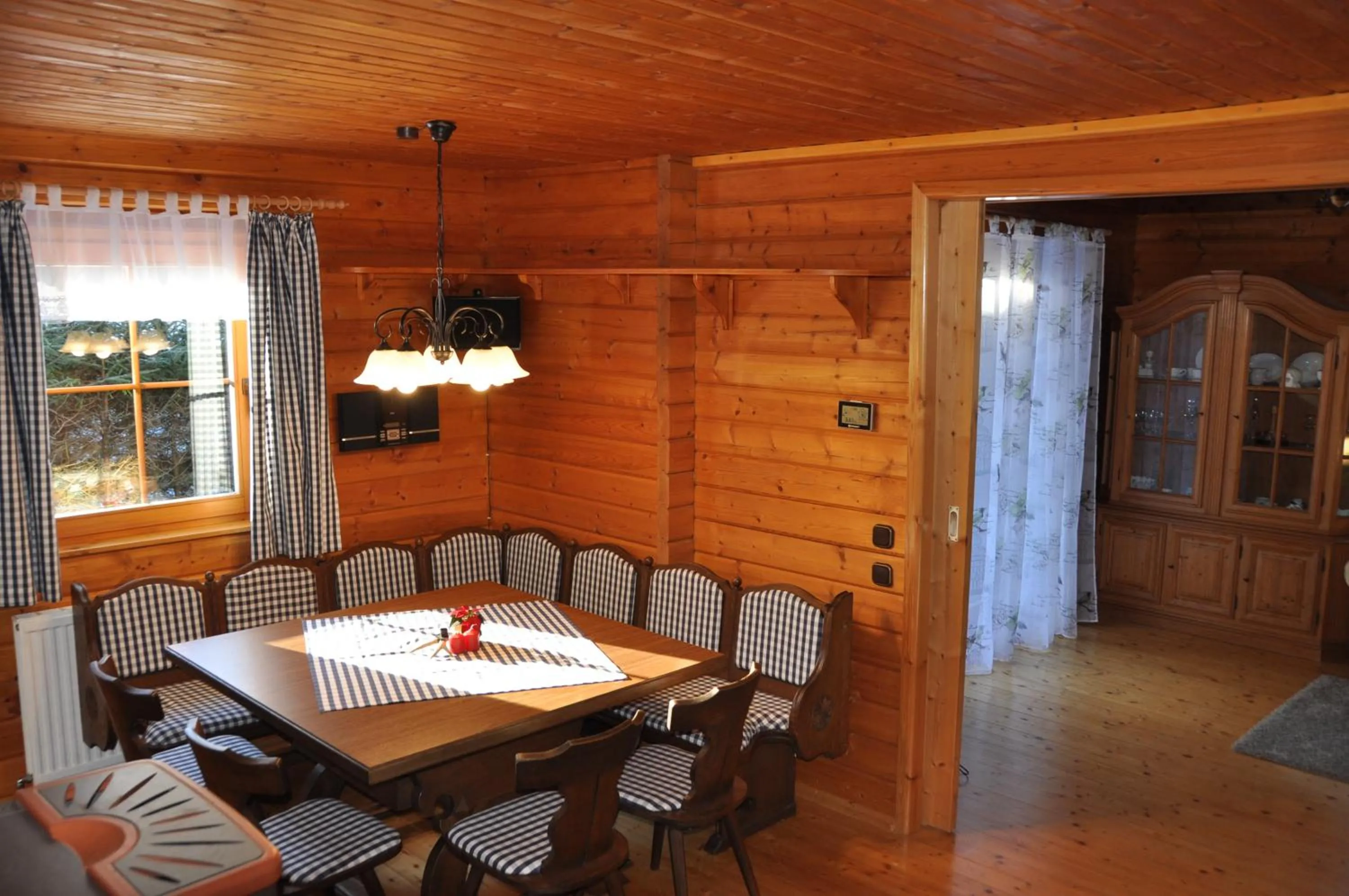 Seating area in Holzhaus in Hinterstoder