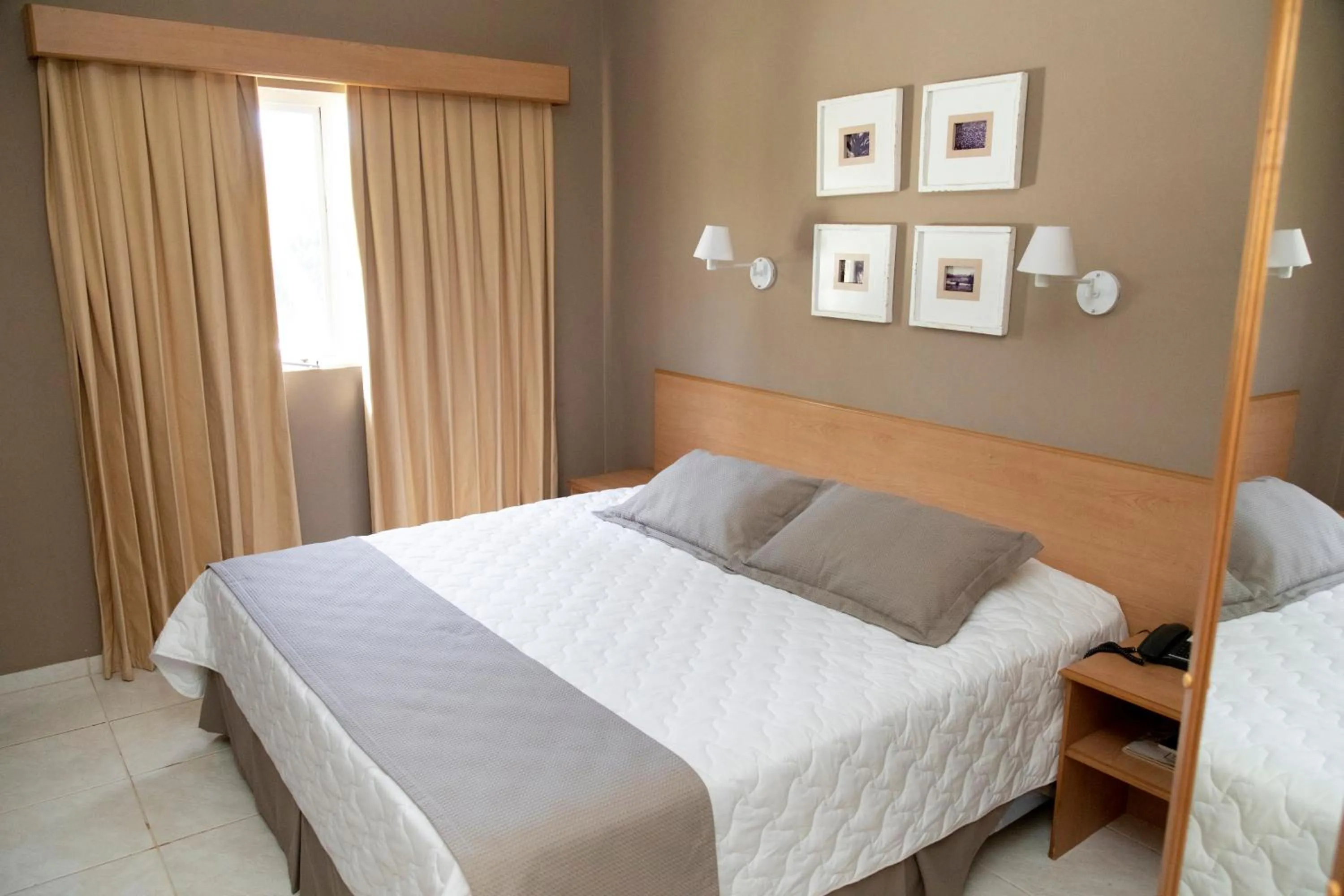 Bed in Hotel San Paolo