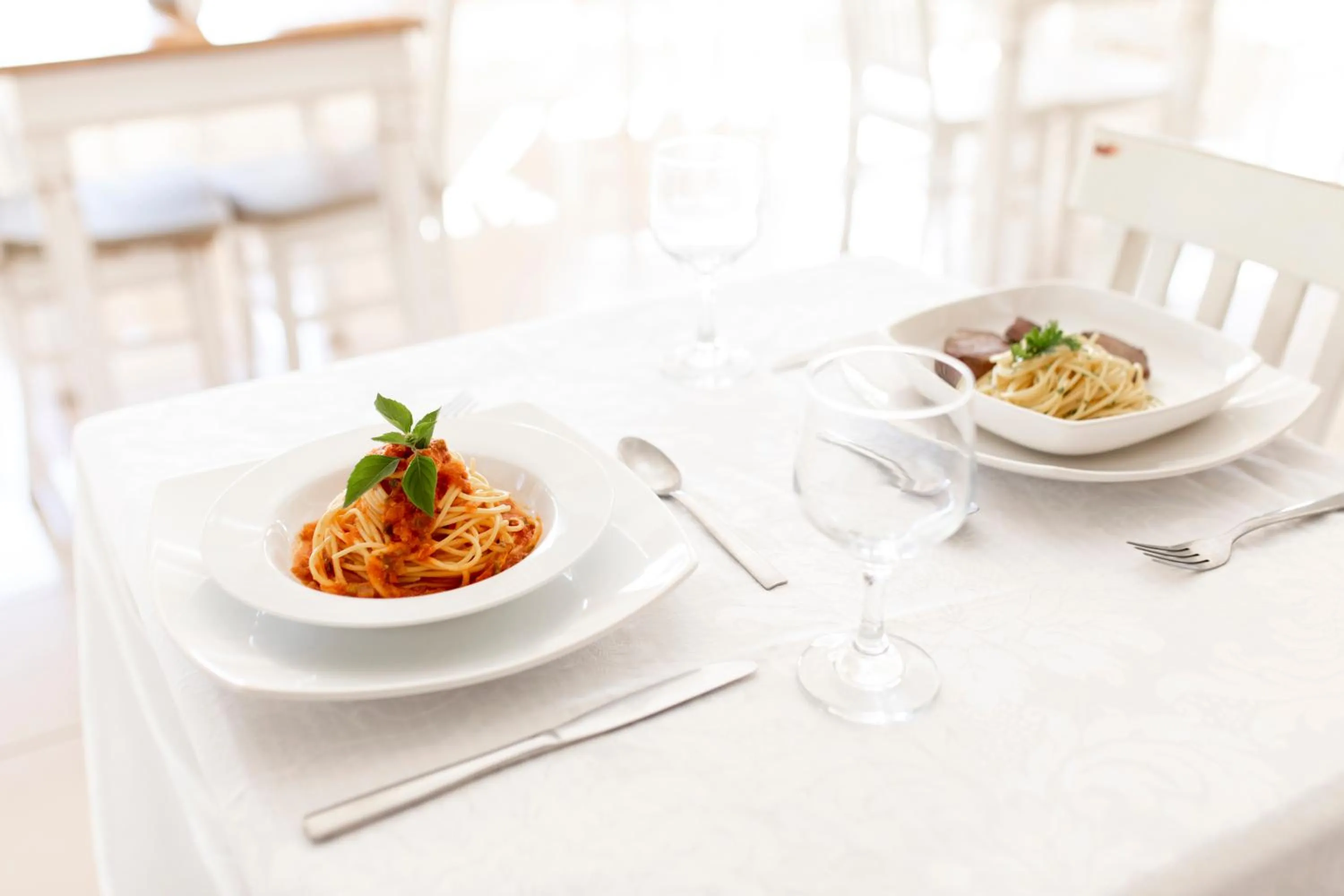 Dining area in Hotel San Paolo