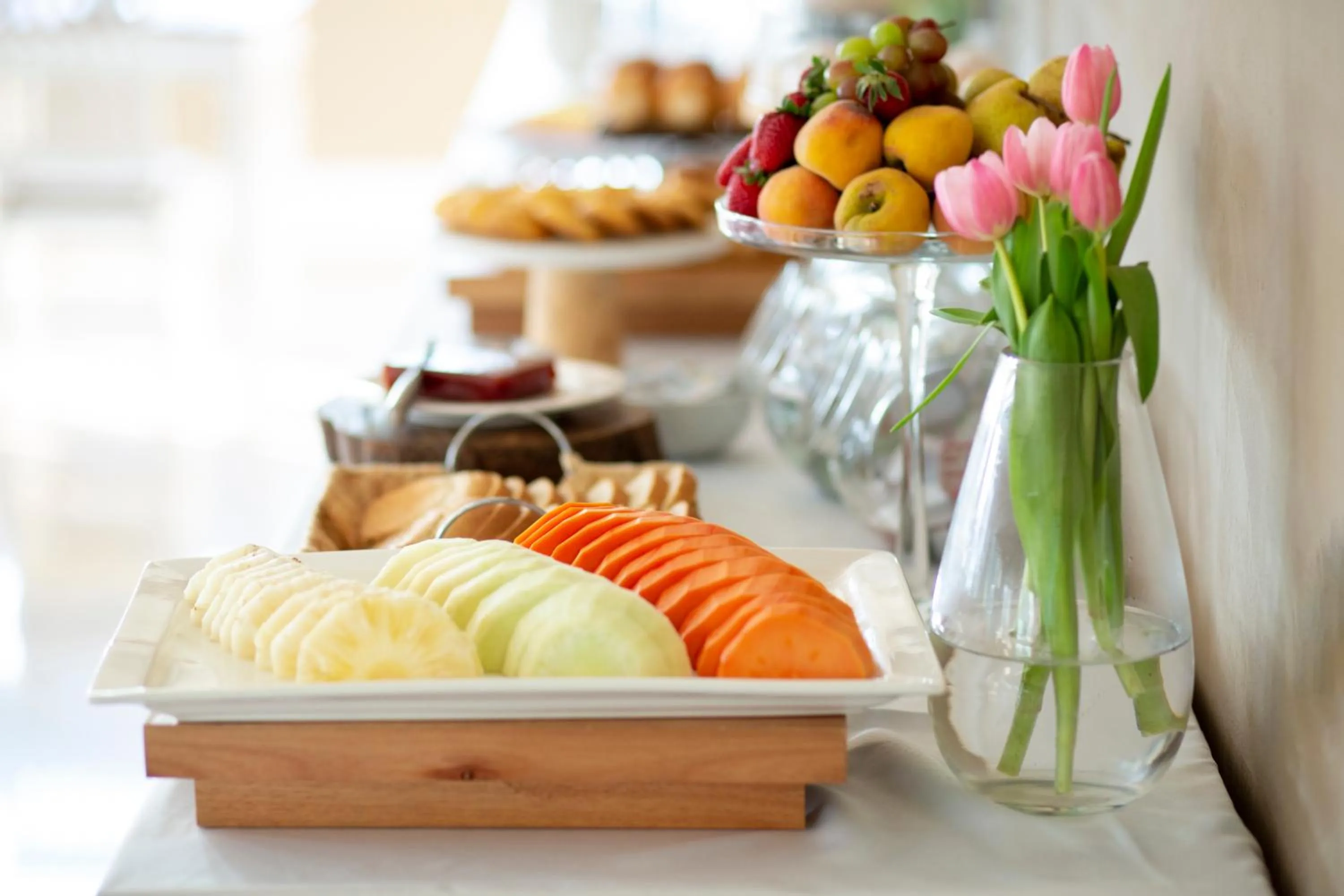 Buffet breakfast in Hotel San Paolo