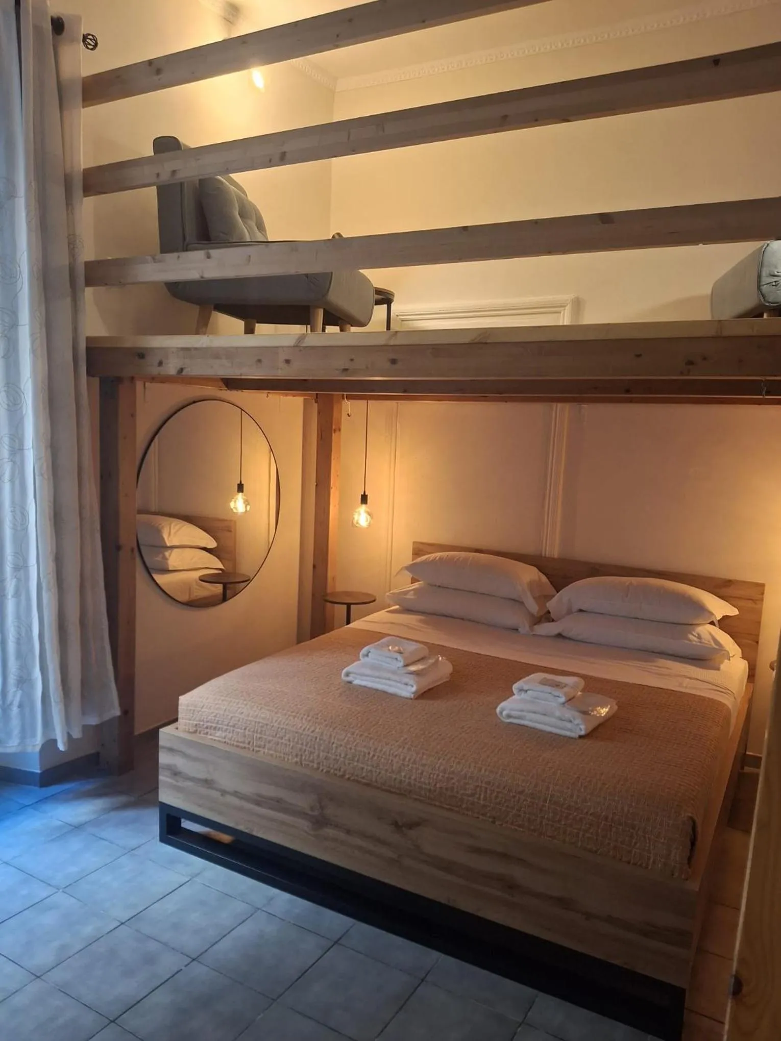 Bedroom, Bed in Double B Ferruccio I