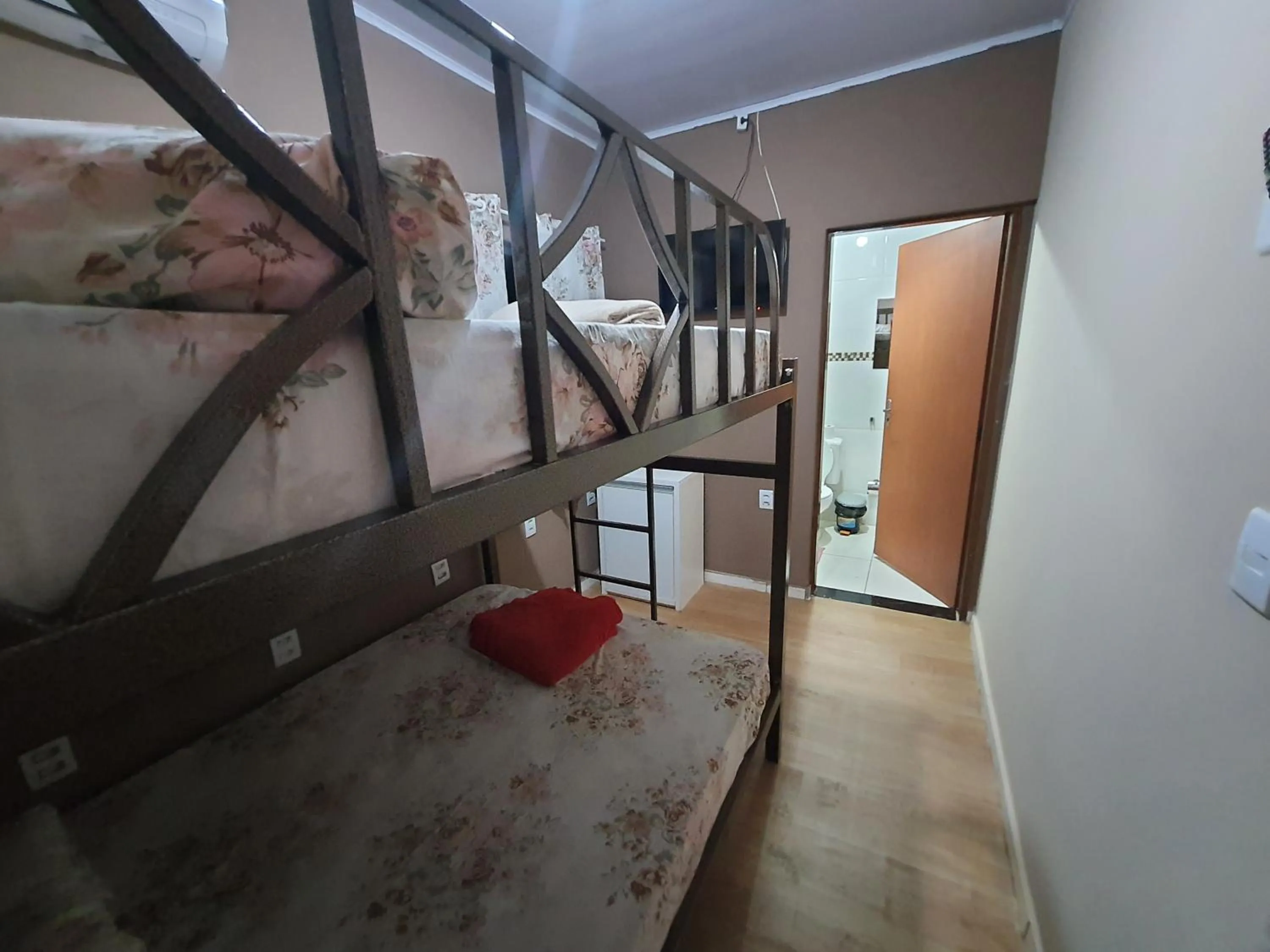 Bed in Pousada Pimenta Olimpia