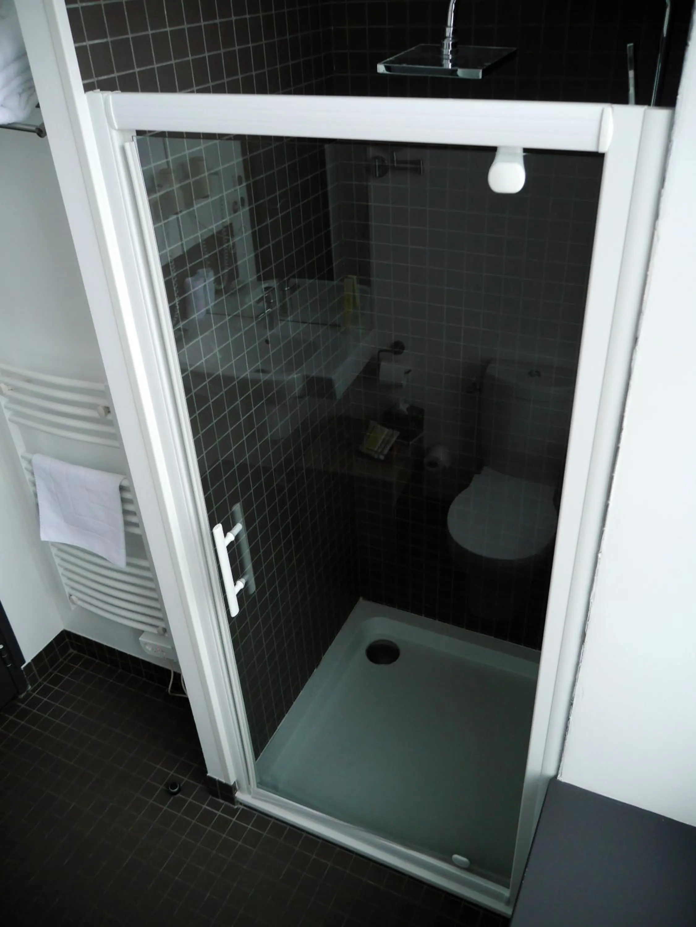 Shower in AUBERGE DU CHÂTEAU BLEU