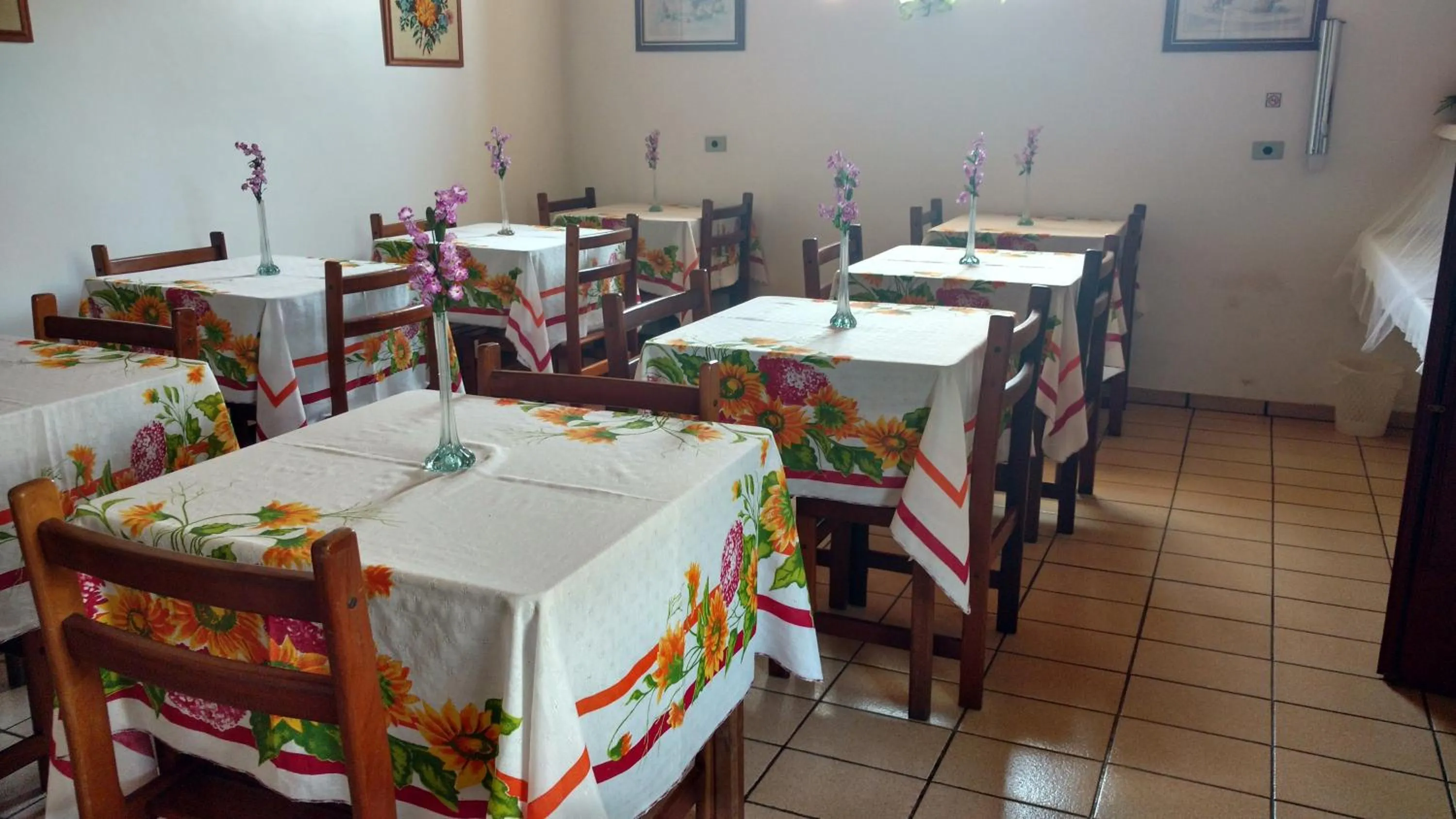 American breakfast in Pousada Casa Grande