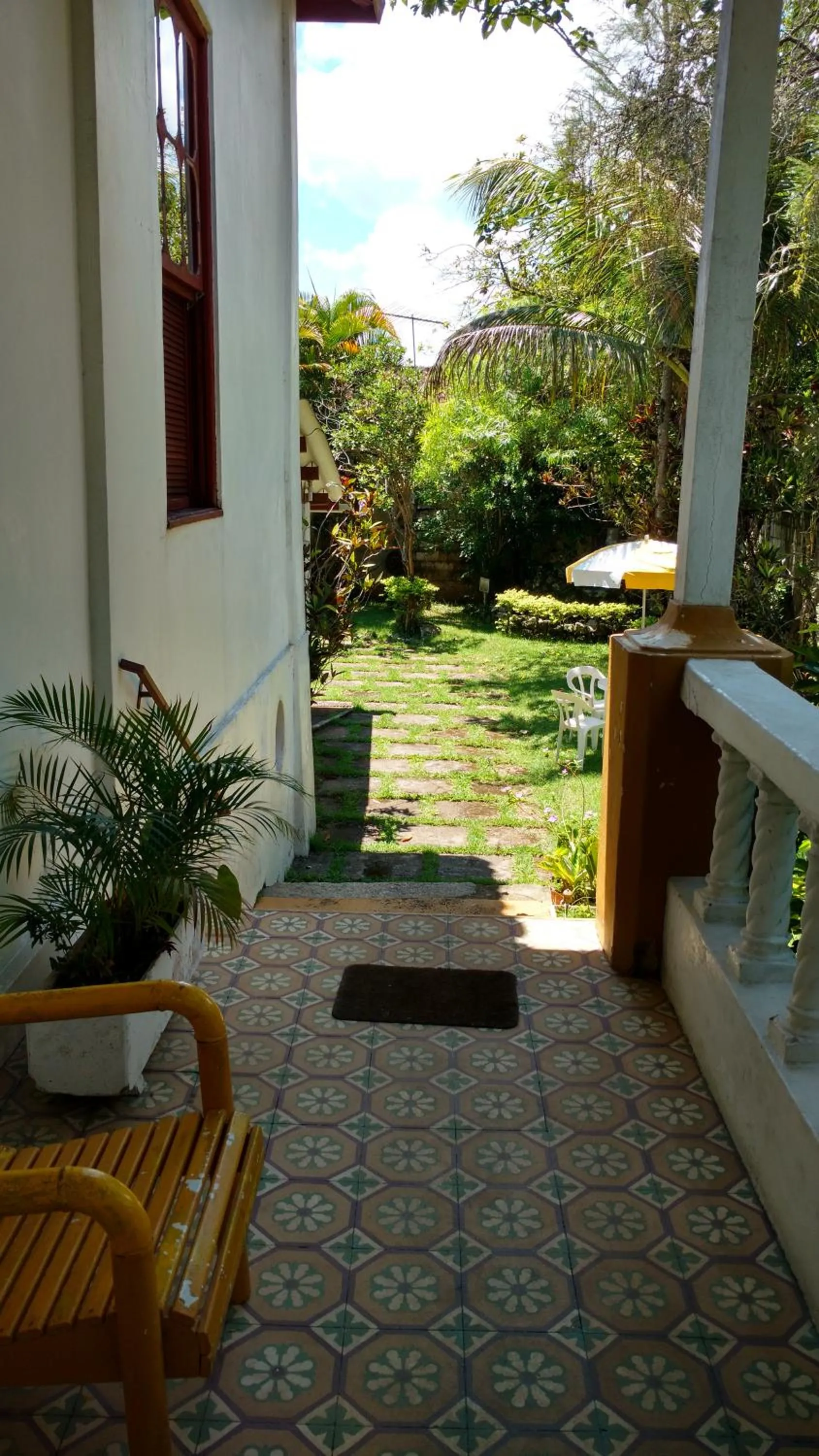Garden in Pousada Casa Grande