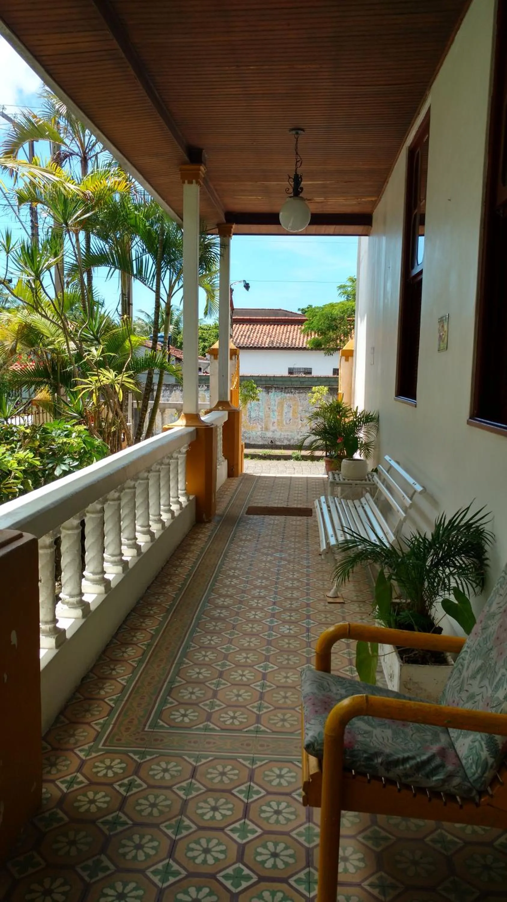 Balcony/Terrace in Pousada Casa Grande