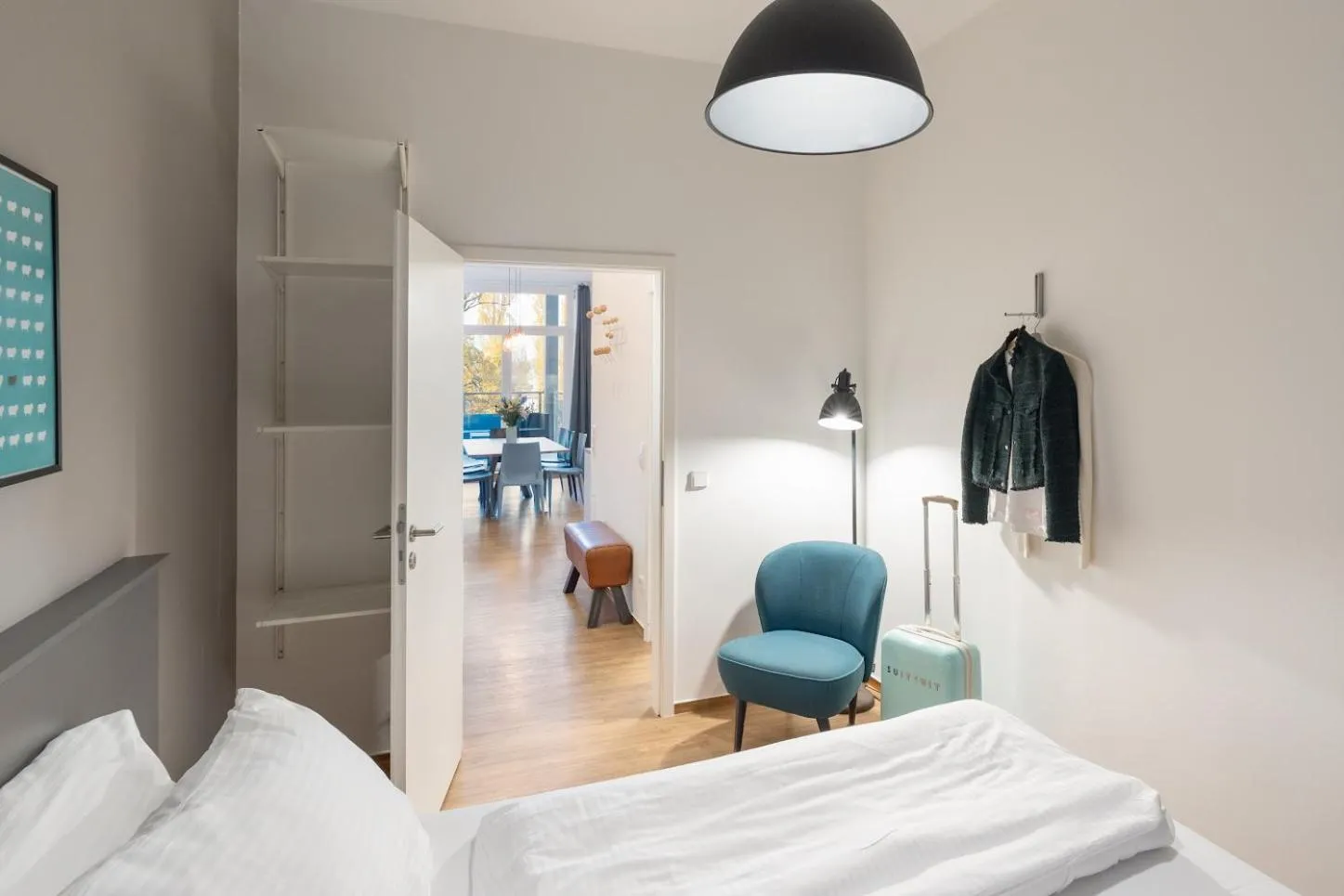 Bedroom, Bed in BENSIMON apartments Mitte - Moabit