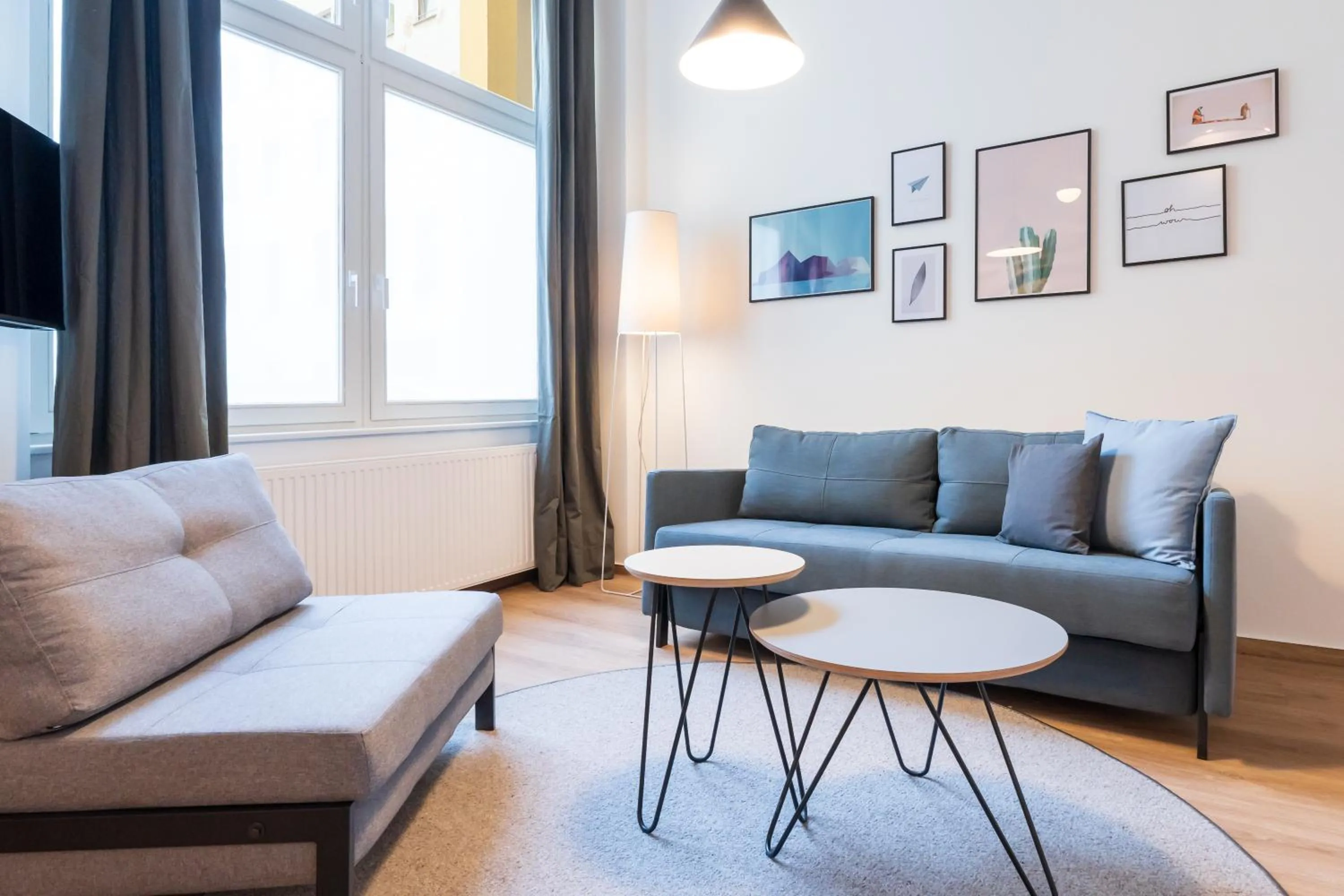 Living room in BENSIMON apartments Mitte - Moabit