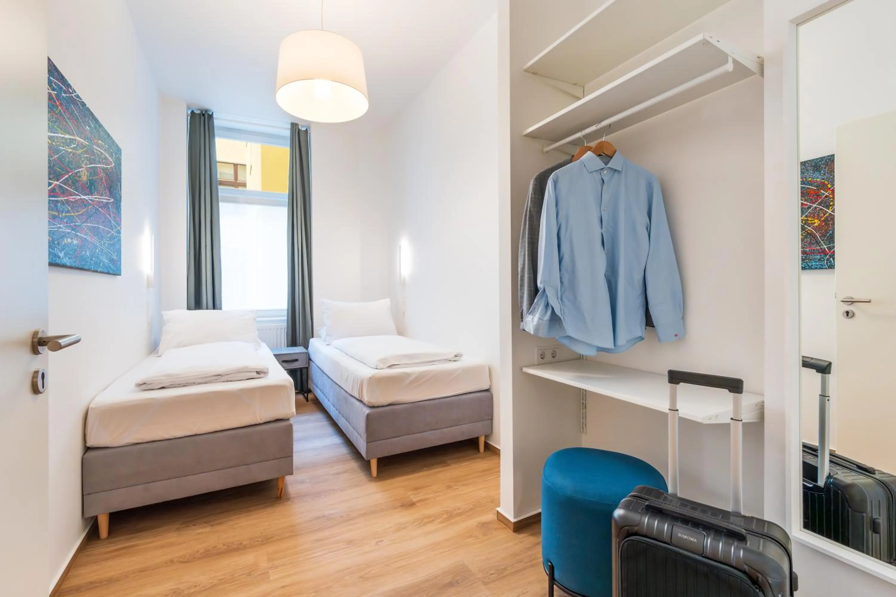 Bedroom, Bed in BENSIMON apartments Mitte - Moabit