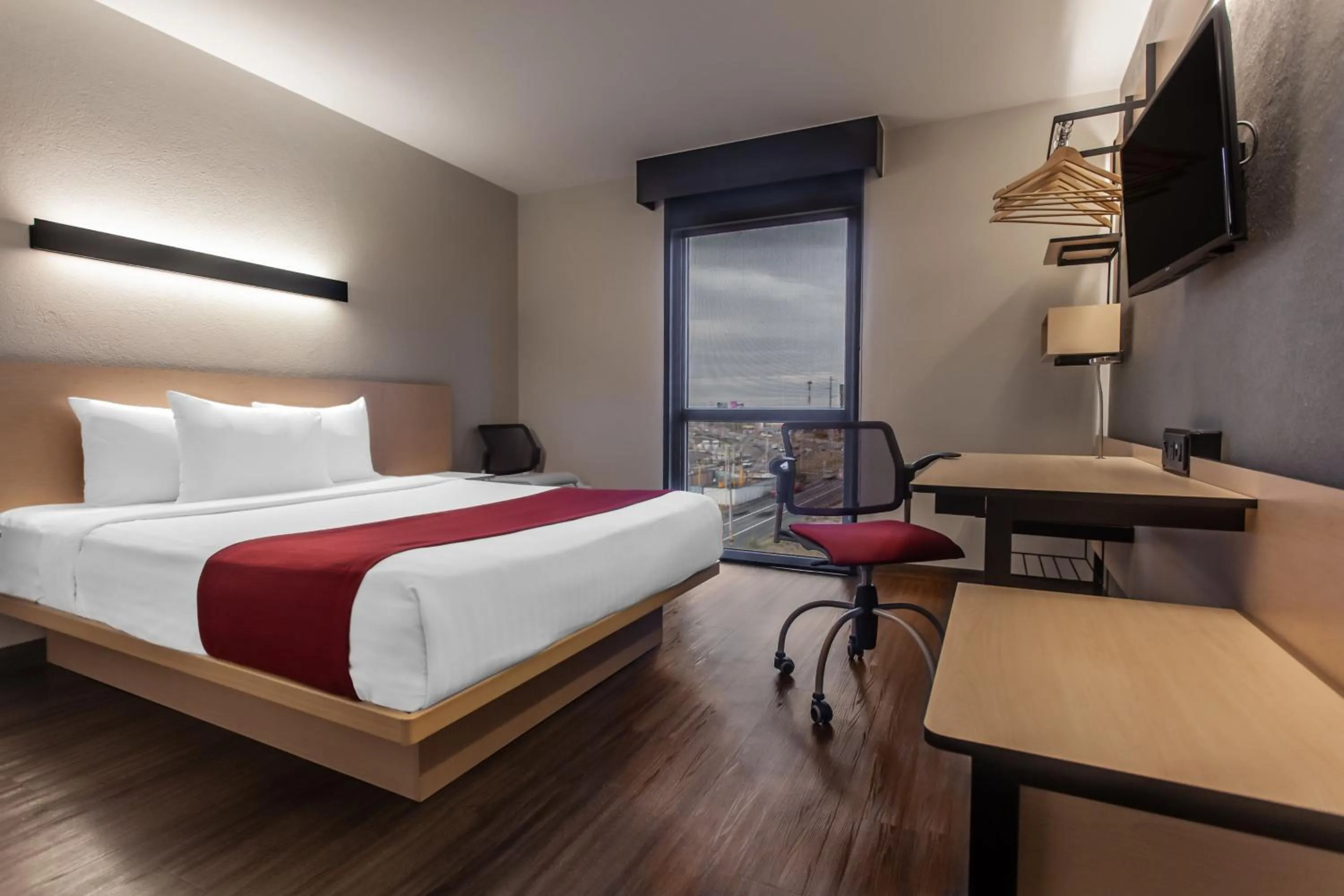 Bedroom, Bed in City Express by Marriott Celaya Galerias