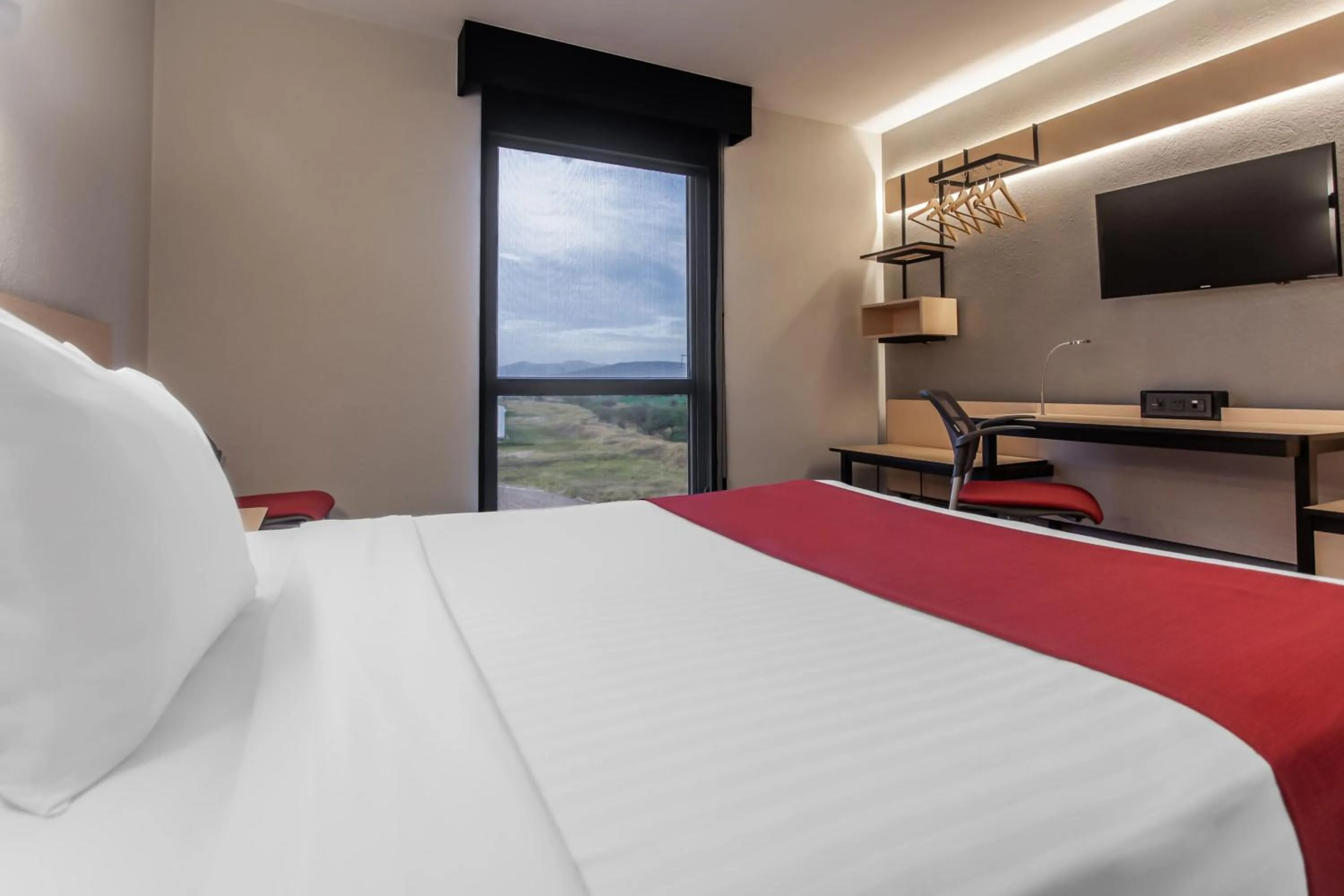 Bedroom, Bed in City Express by Marriott Celaya Galerias