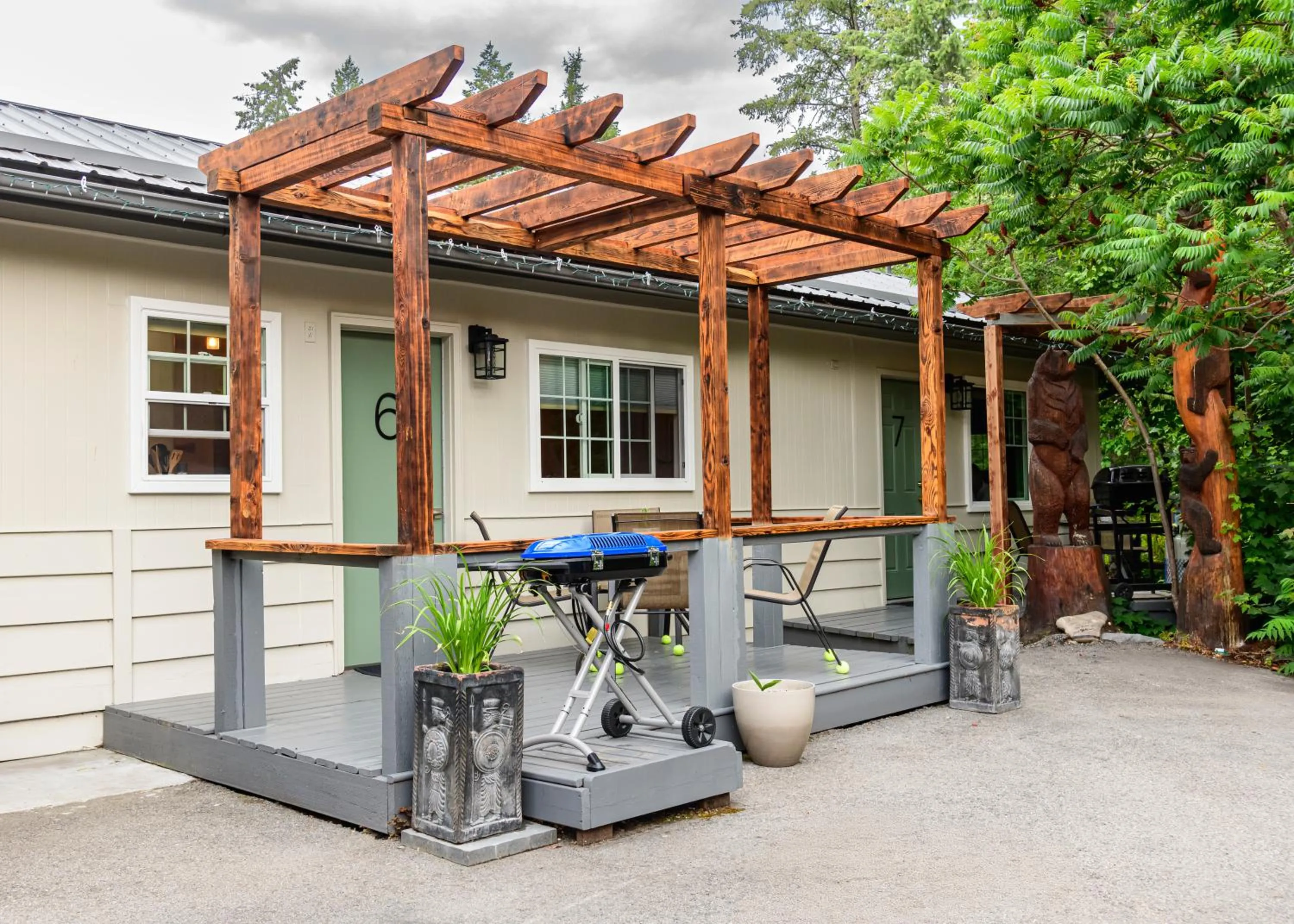 Patio in Barefoot Villas and Retreat