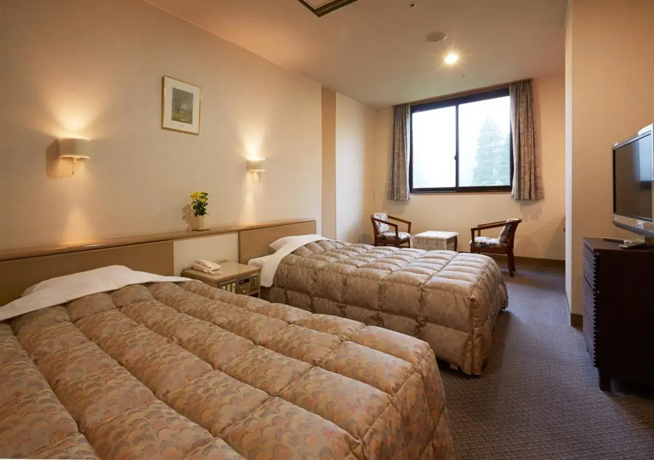 Standard Twin Room - single occupancy in Kirishima Hotel Standard Twin Room - single occupancy in Kirishima Hotel