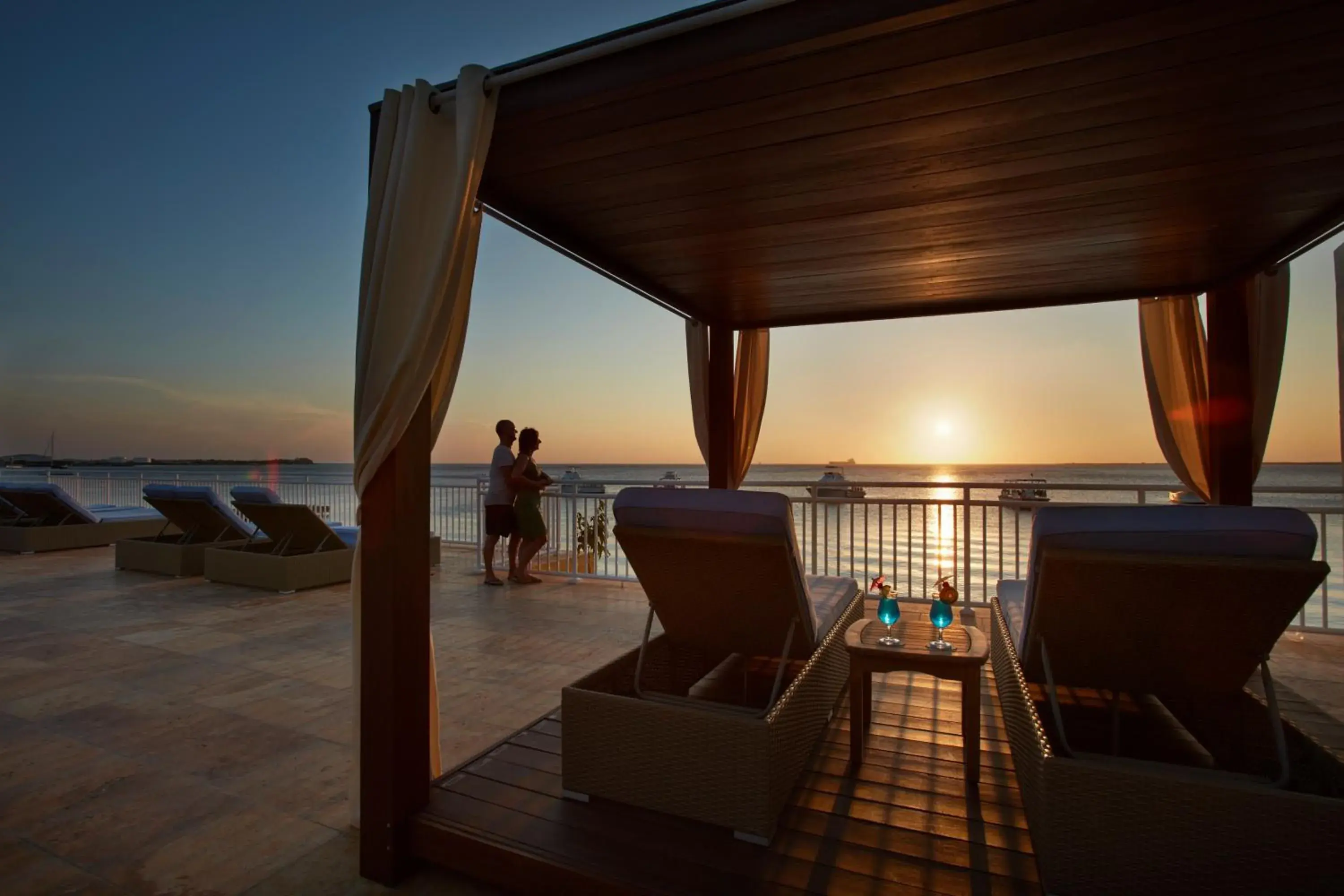 Sea view in Divi Flamingo Beach Resort Sea view in Divi Flamingo Beach Resort