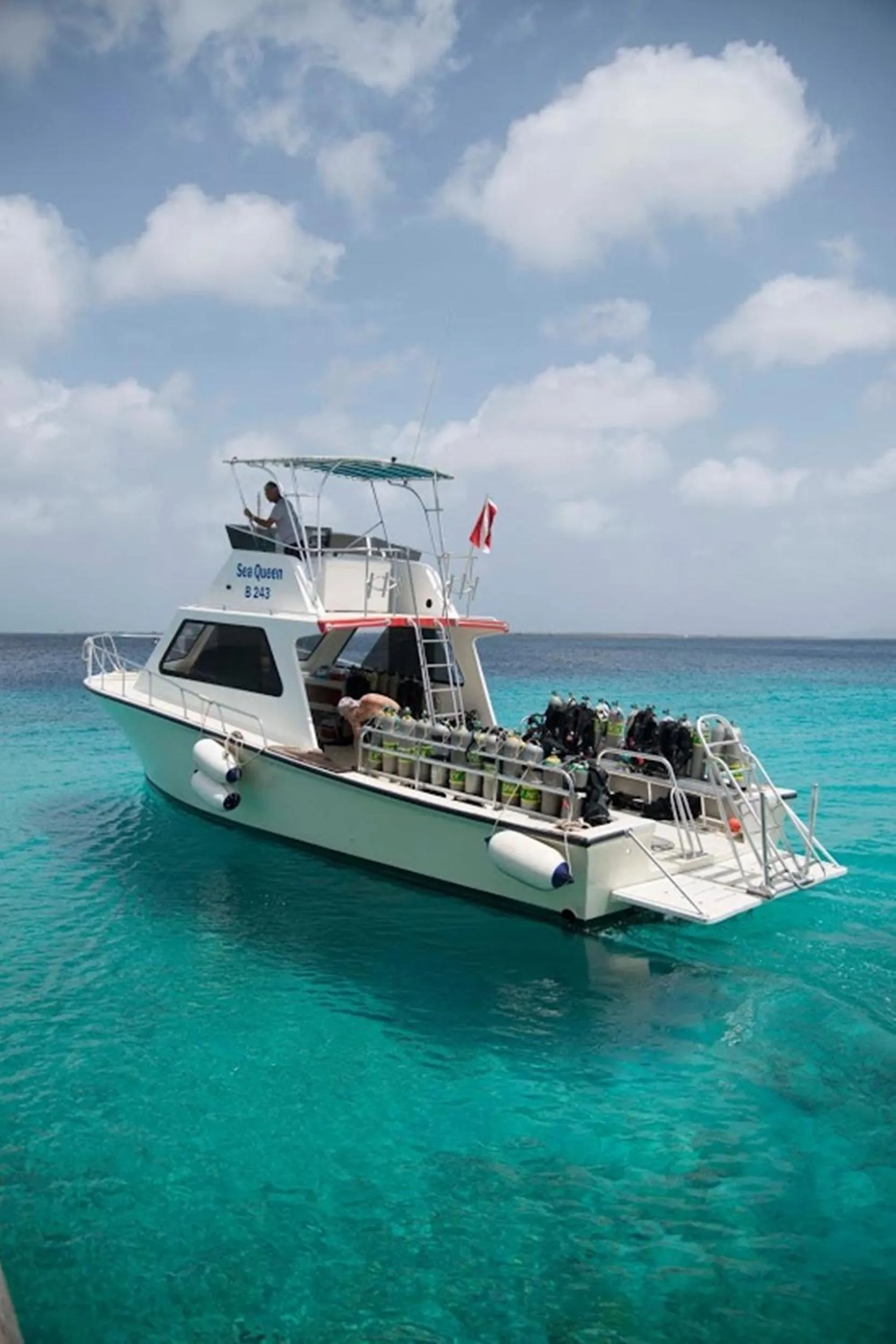 People in Divi Flamingo Beach Resort